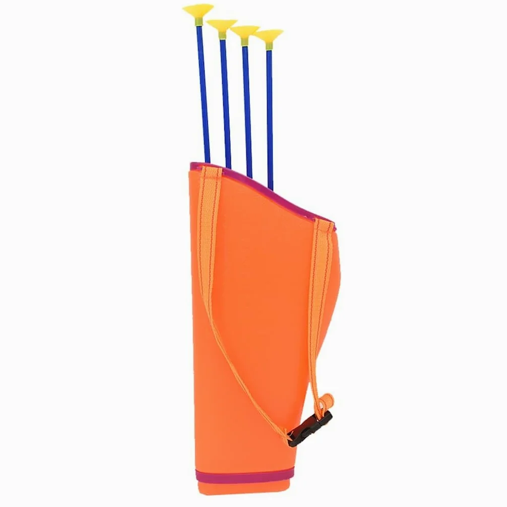 Arco per bambini con arco da 76 cm e 4 frecce a ventosa per giochi all'aperto, adatto per bambini dai 6 anni in su, favorisce la coordinazione, la concentrazione e le capacità motorie in