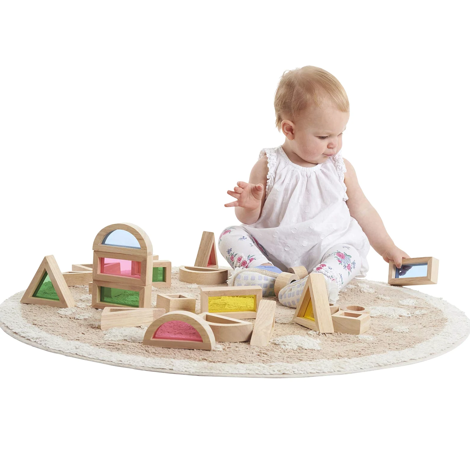 TickiT 73275 Rainbow Block Set