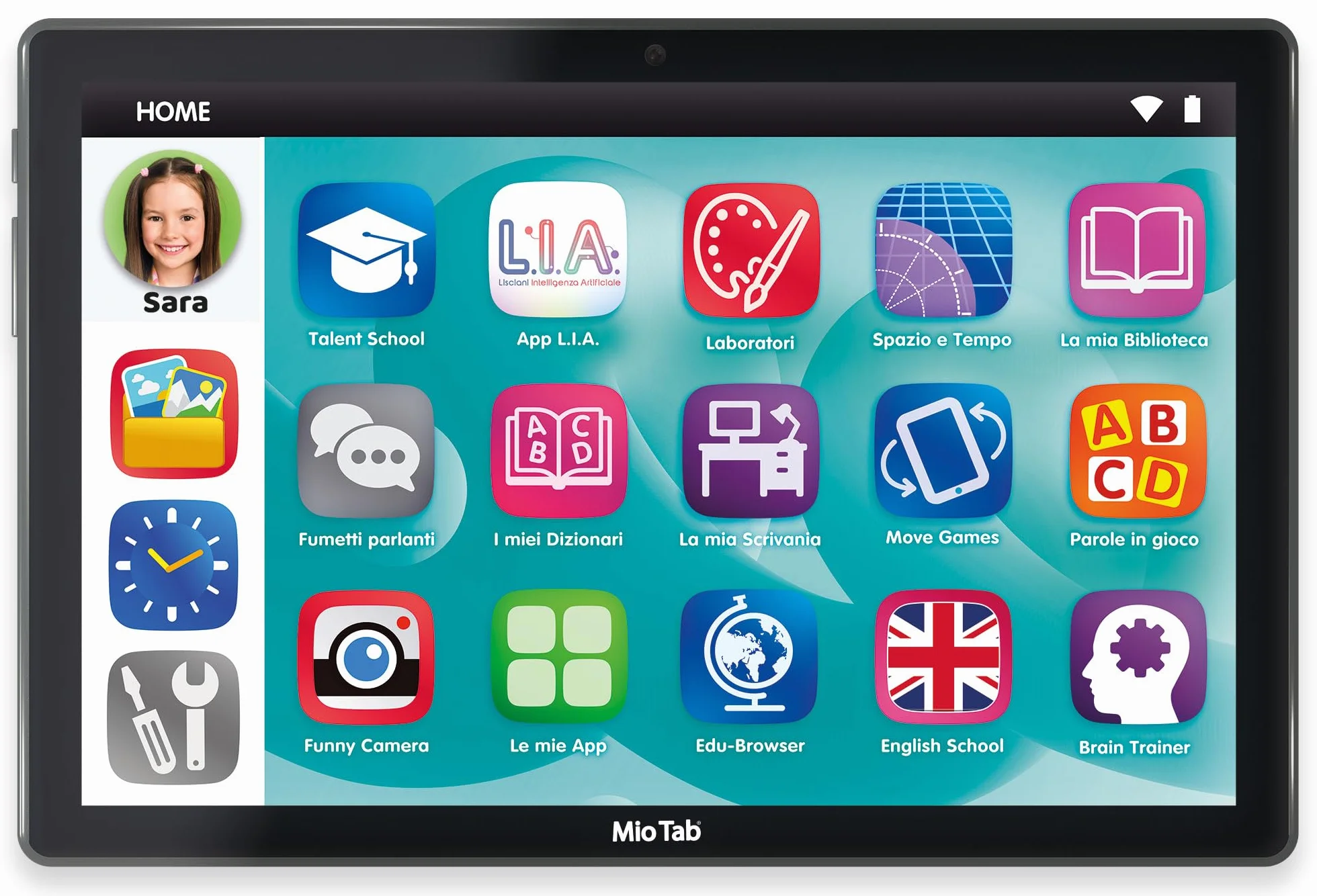 Lisciani Giochi - Hi Tech Educativo Mio Tab L.I.A. 10", 114221