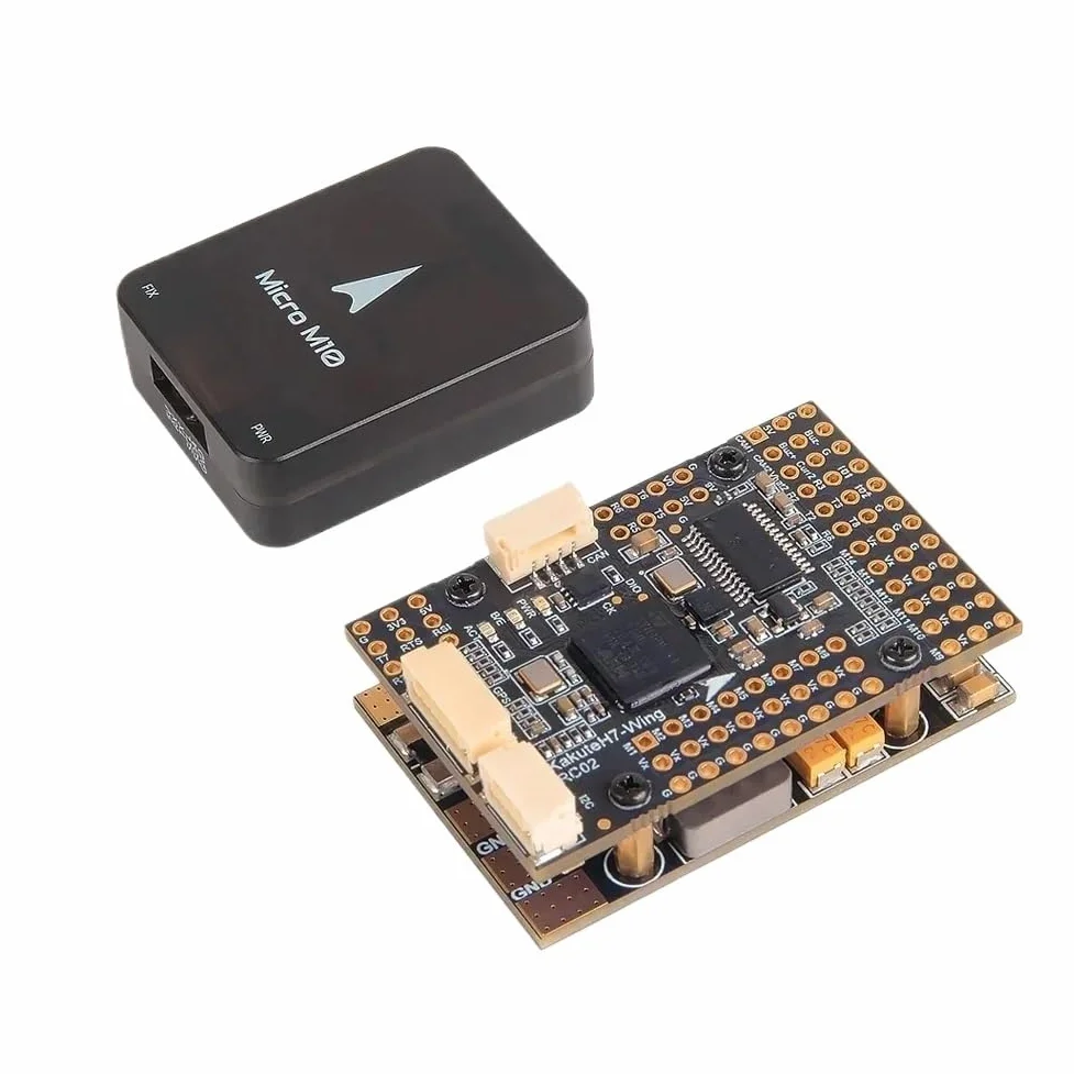 Per HolyBro Kakute H743-Wing Flight Controller per INAV Ardupilot 3-8S LiPo con M9N/M10N per aereo RC Drone ad ala fissa(WHITE)