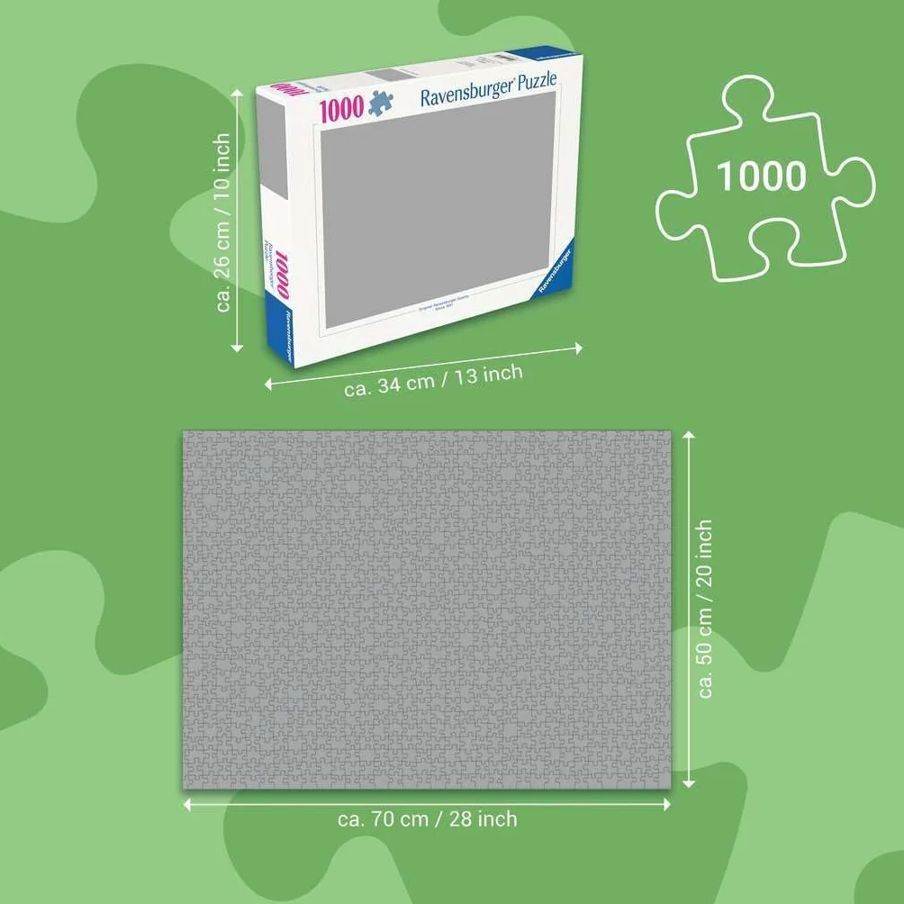 Ravensburger Puzzle 1000 Pezzi, Minecraft Mobs - Puzzle Adulti +14 anni, 70 x 50 cm, Puzzle per Adulti Minecraft, Idee Regalo Minecraft