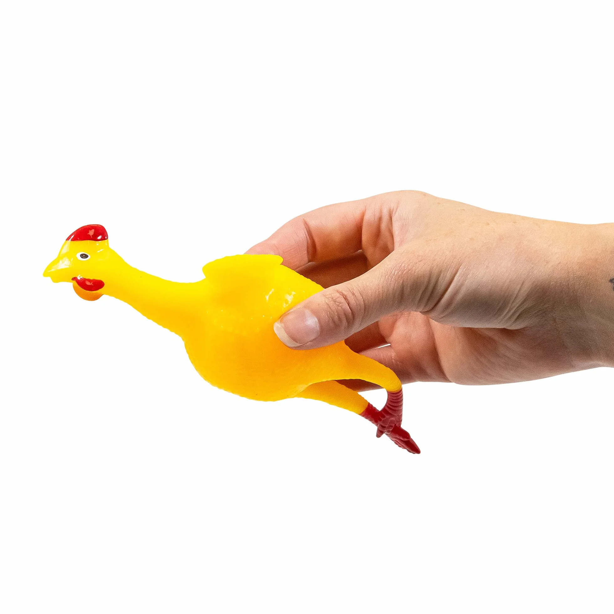 Toyday Pollo di Gomma Che depone Uova [Importato da UK]