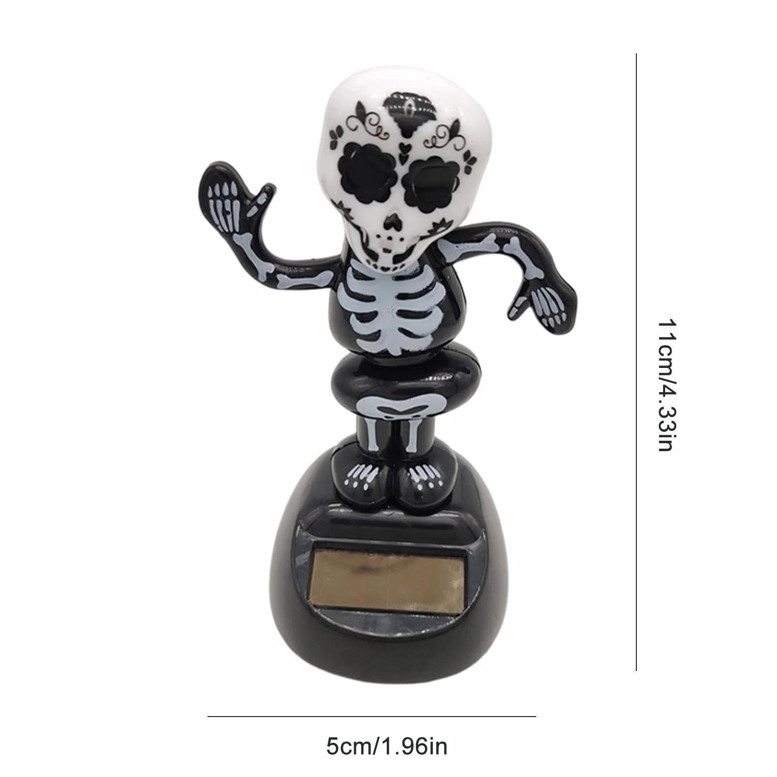 Giocattoli di Halloween a energia solare danzanti decorazione da tavolo