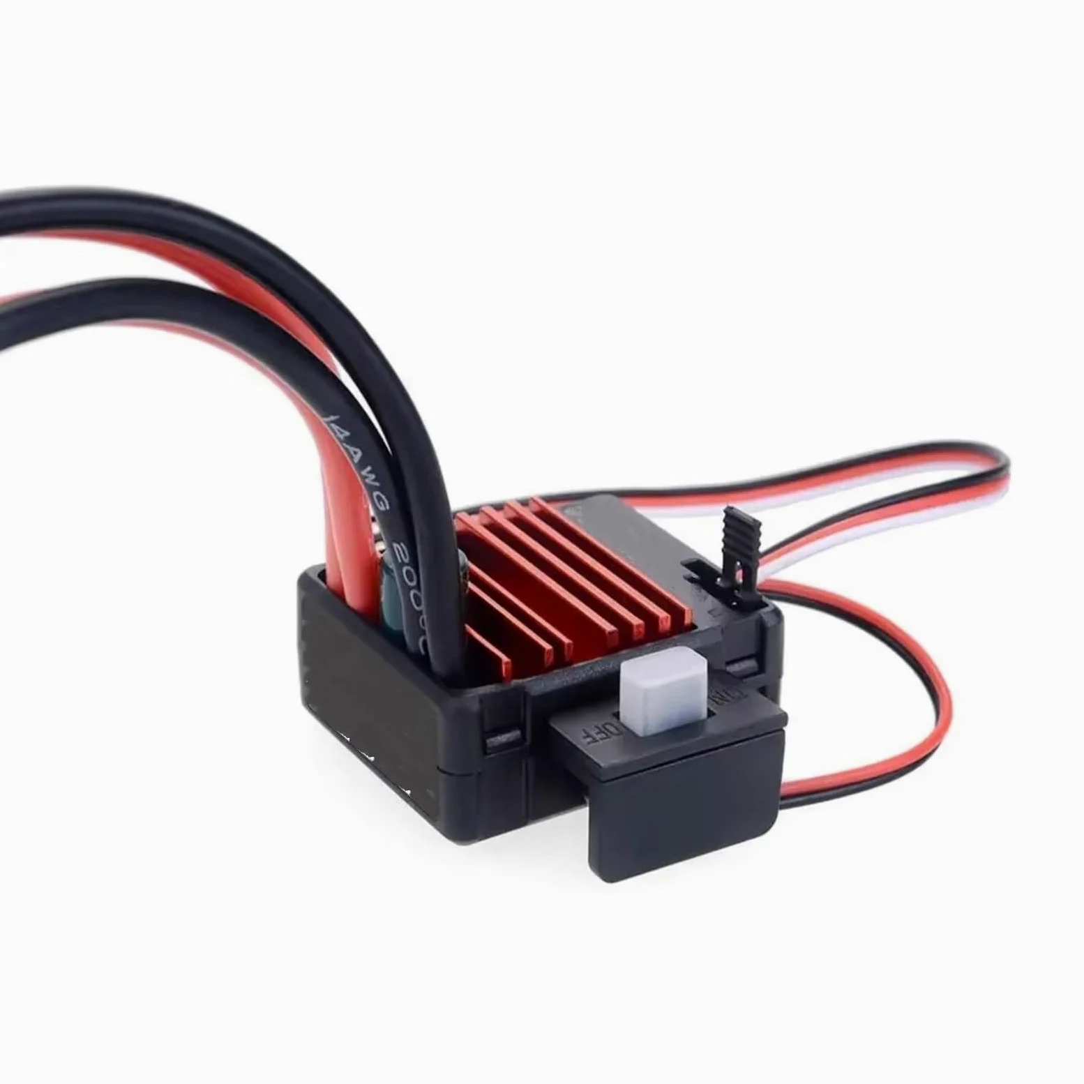 Esc Cingolata Rc Per Traxxas Per TRX4 Per RGT Per Axial Per SCX10 1/10 1/12 80A 540 550 Impermeabile Brushed ESC RC Auto Camion Fuoristrada Per Buggy