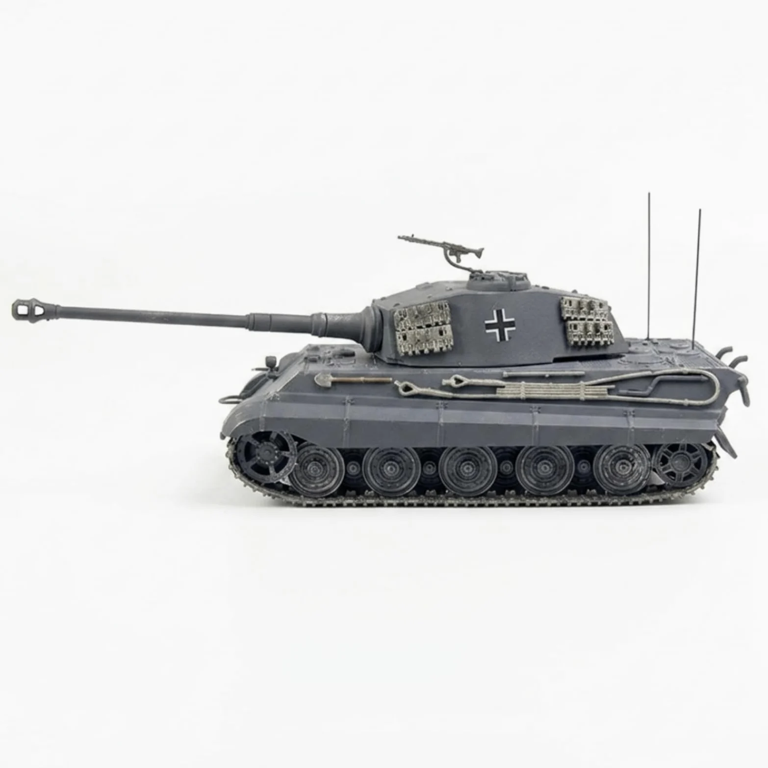 Alloy Vehicle Carro Armato Modello in 1/72 Veicolo Miniatura Storica Lega Peso Circa120g Torretta Girevole Canna, style to 2