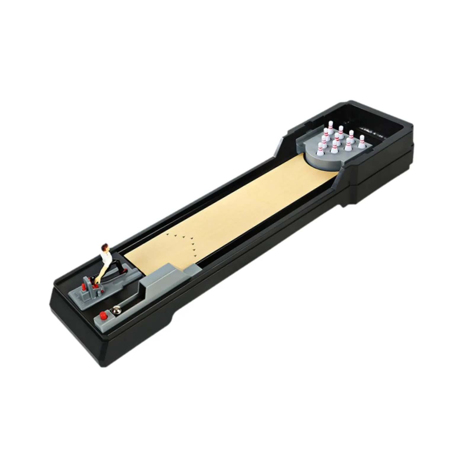 Giocattoli da scrivania per ufficio, tavolo da gioco sportivo, mini set da bowling per divertimento all'aperto e al chiuso, antistress, intrattenimento per bambini e