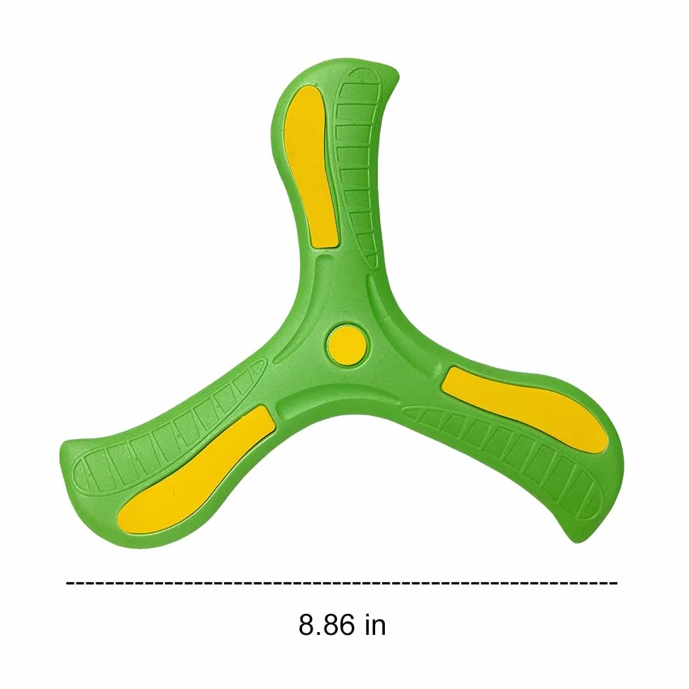 Kiuiom Boomerang,Boomerang per Bambini,Giocattoli da Lancio,Boomerang A Tre Ali,Gioco di Lancio per Bambini,per Stimolare L'interesse dei Bambini per Il Gioco