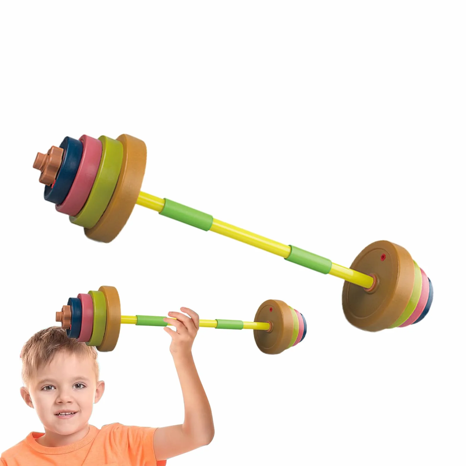 Kids Dumbbell Toy, Set Di Pesi Per Bambini - Set Di Sollevamento Pesi Per Bambini | Giocattolo Di Allenamento Regolabile, Attrezzature Da Palestra, Giocattolo Per Il Corpo Per Bambini, Giocattolo Di A