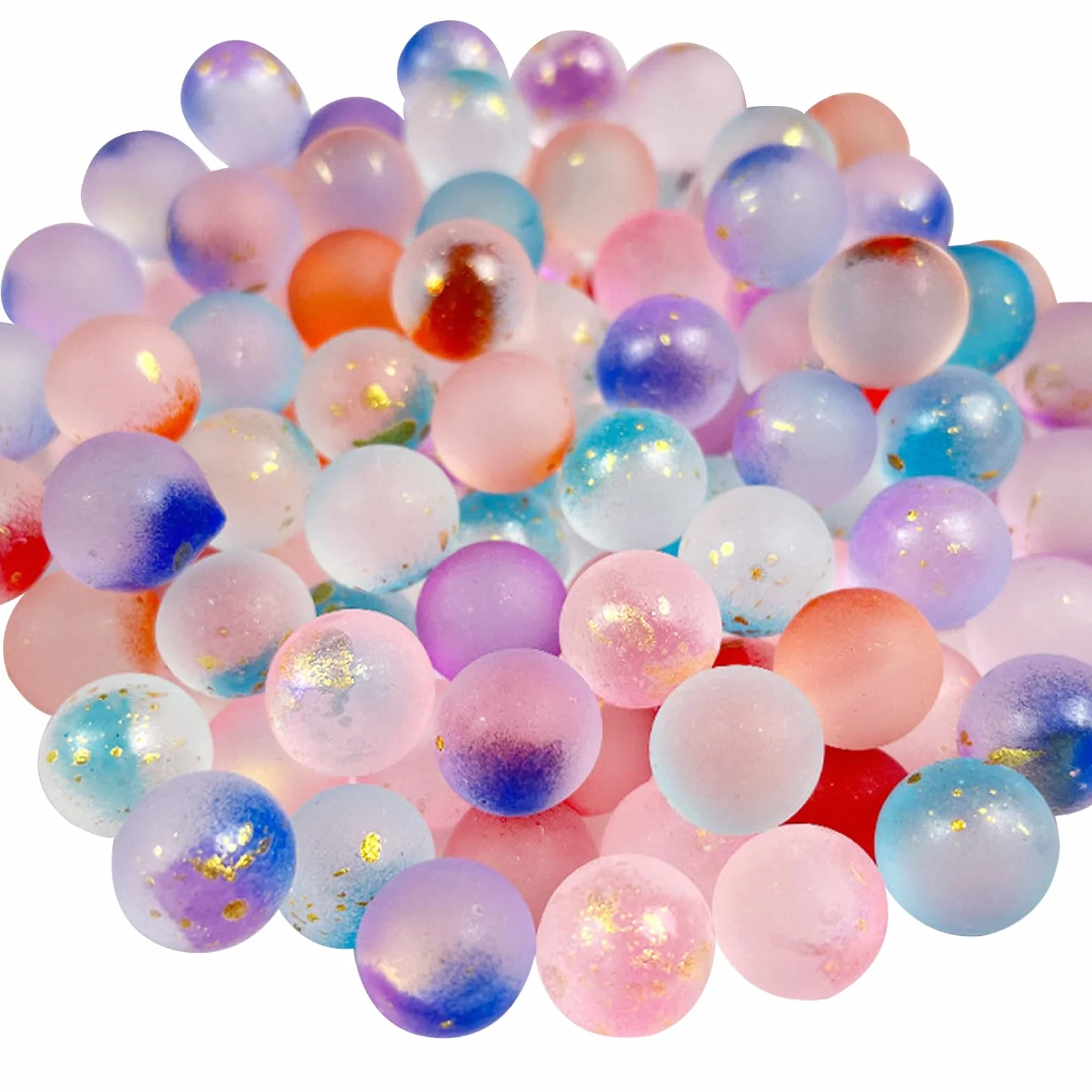 Biglie di Vetro Colorate 10mm 200 Pezzi per Bambini 5+