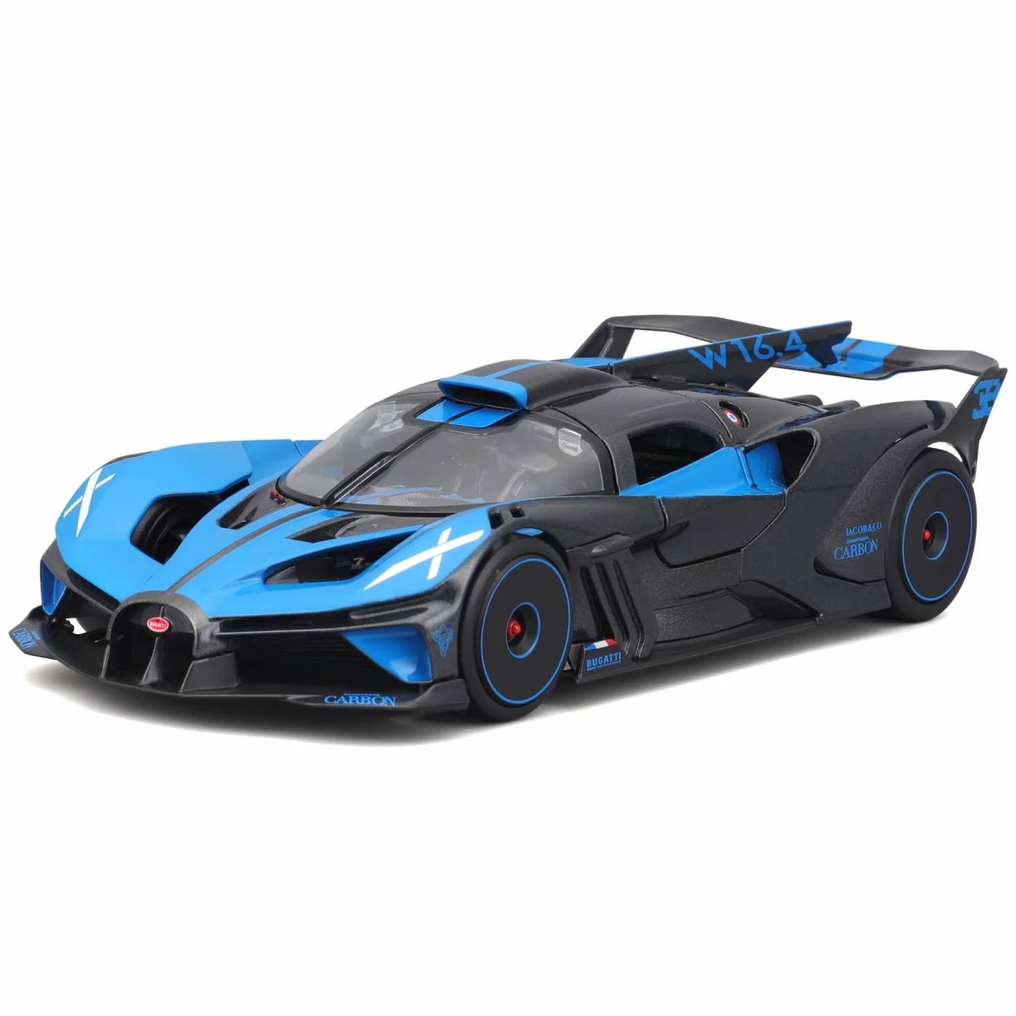 Maisto - Bugatti Bolide, blu e nera - Scala 1:24