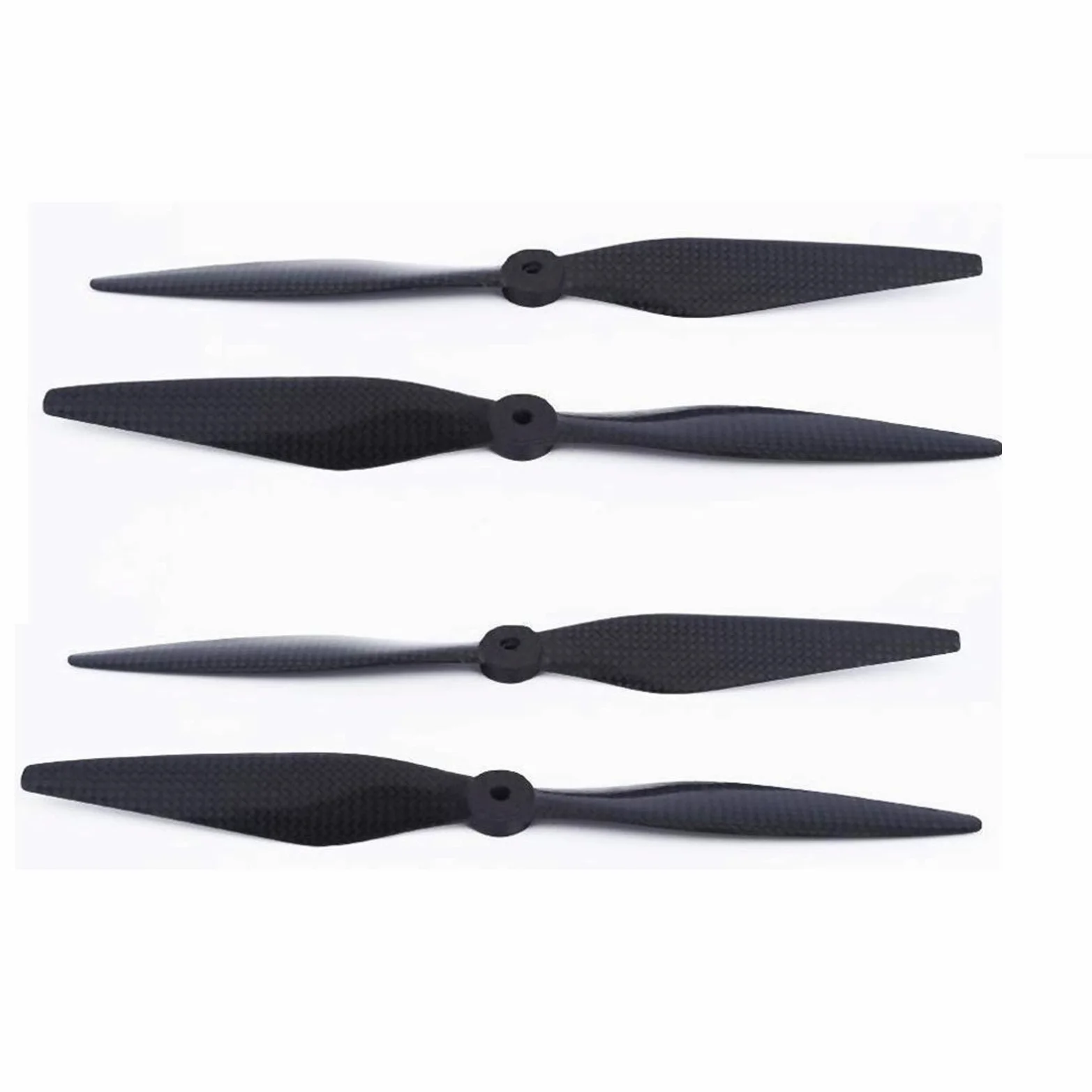4 pezzi in fibra di carbonio CF puntelli lama/adatta for RC Quadcopter Hexacopter multi rotore UFO (8045 1038 1045 1047 1147 for scegliere) Sostituire la parte(4pcs 1038)