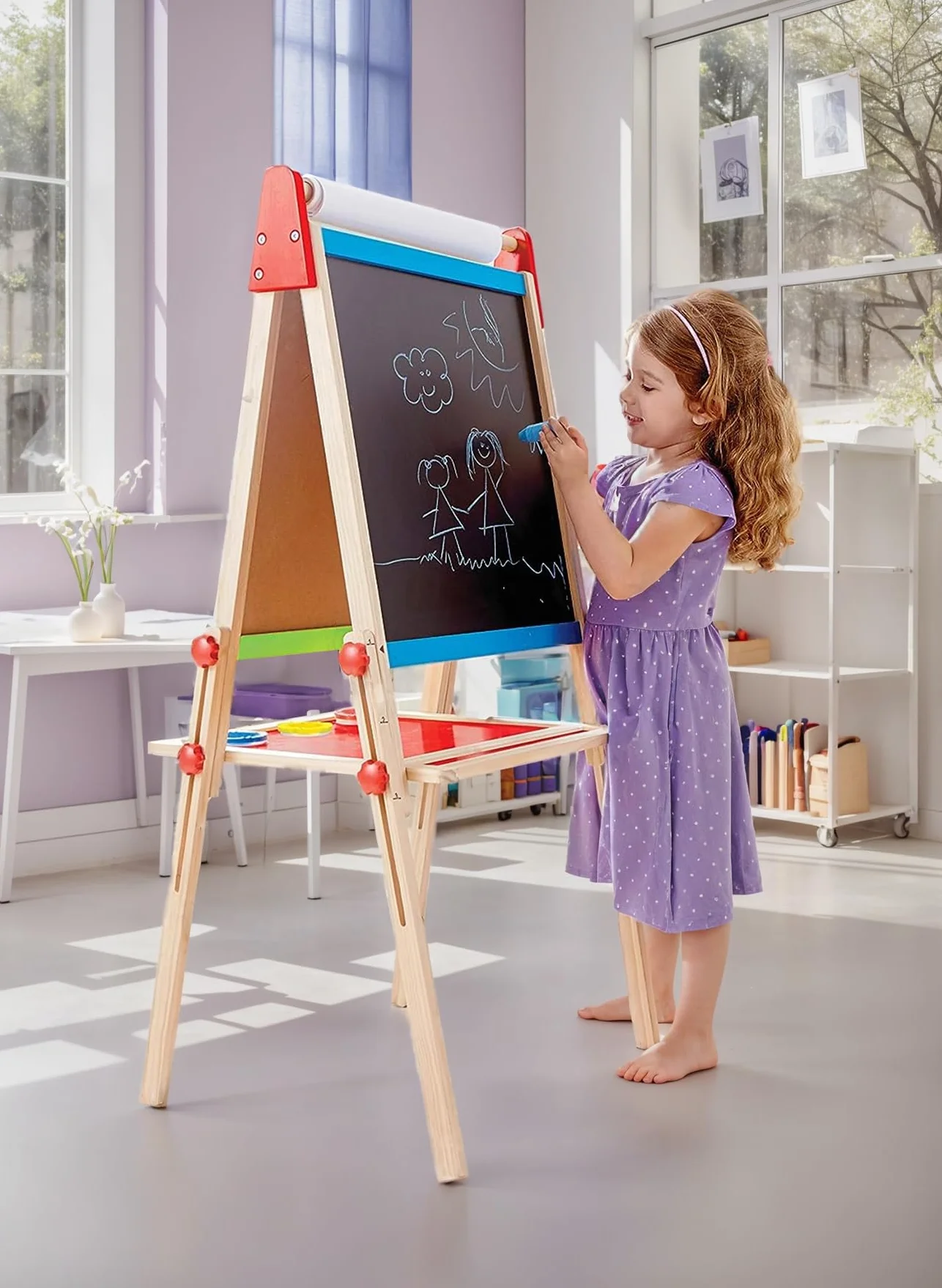 Lavagna Multiattività Hape Double Face per Bambini