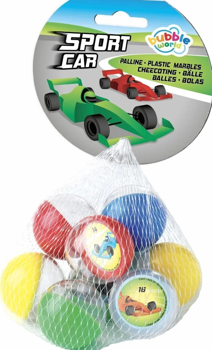 Palline Plastica Dulcop-Biglie Auto 9 sztuk 103327000