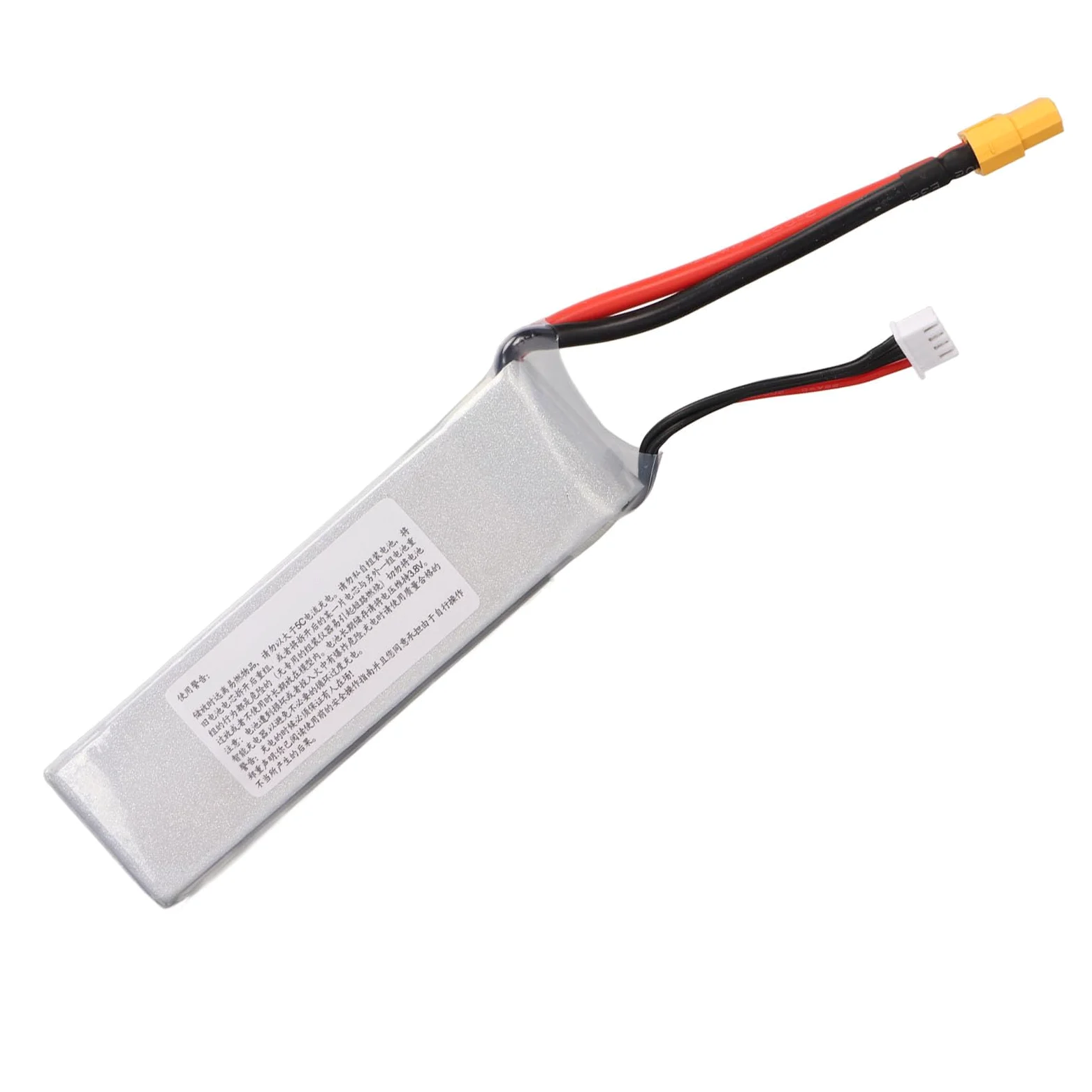 11.1V 35C 2600mAh 3S RC Lipo Batteria per FPV Racing Drone Quadcopter Elicottero Aereo RC Barca Modelli RC con Connettore XT60 Prestazioni di Scarica Elevate e Fonte (XT60)