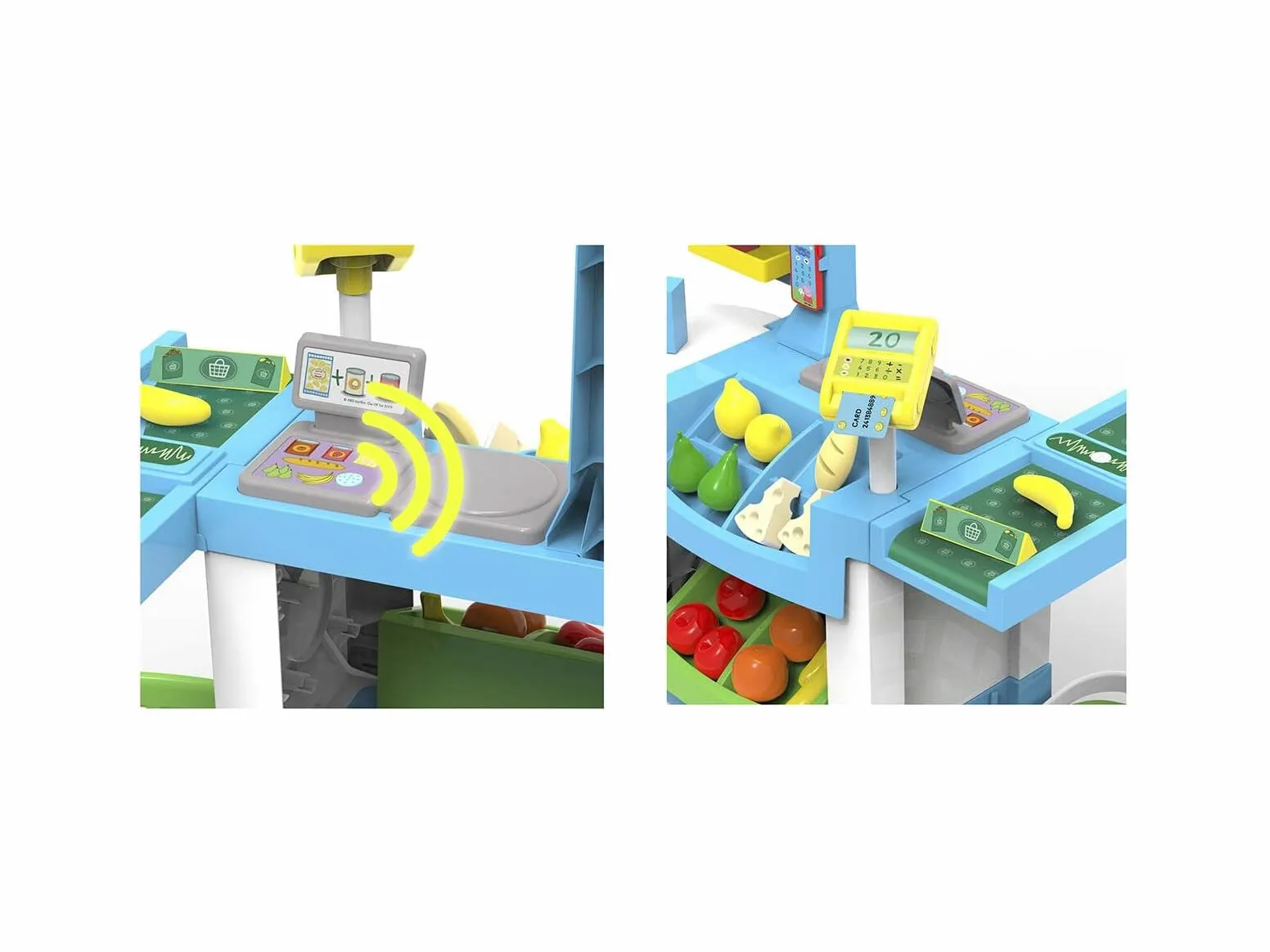 Chicos - Supermercato Peppa Pig | Negozio di Giocattoli con Suoni e 38 Accessori Inclusi | per Ragazzi e Ragazze dai 3 Anni (84119)