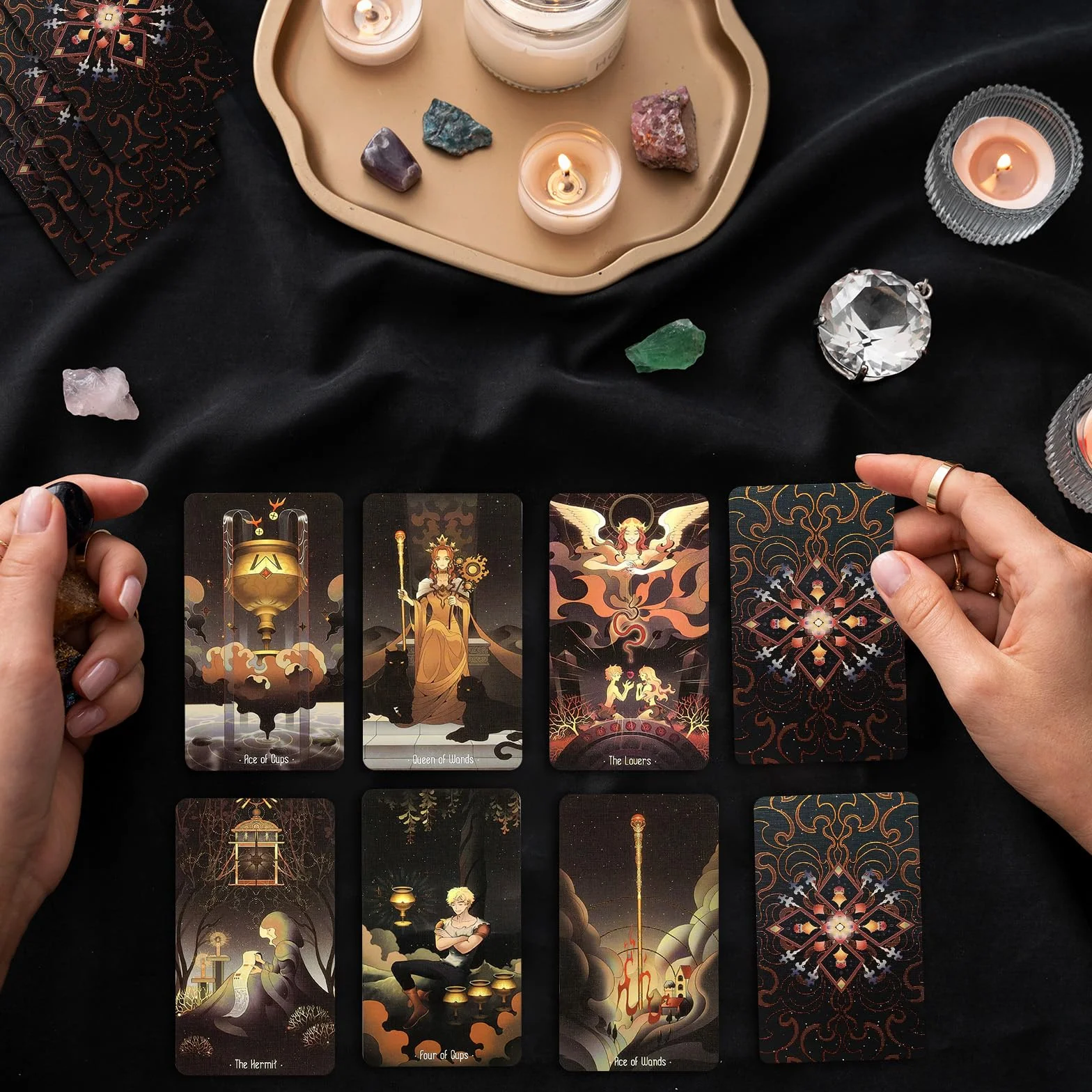 78 Tarocchi Classici, Tarocchi Adatti, Tarocchi Carte Ai Principianti, Mazzo di Tarocchi, Principianti Tarocchi, Divinazione Gioco Edizione Inglese, Adatto per Carte da Gioco Festa E Festival