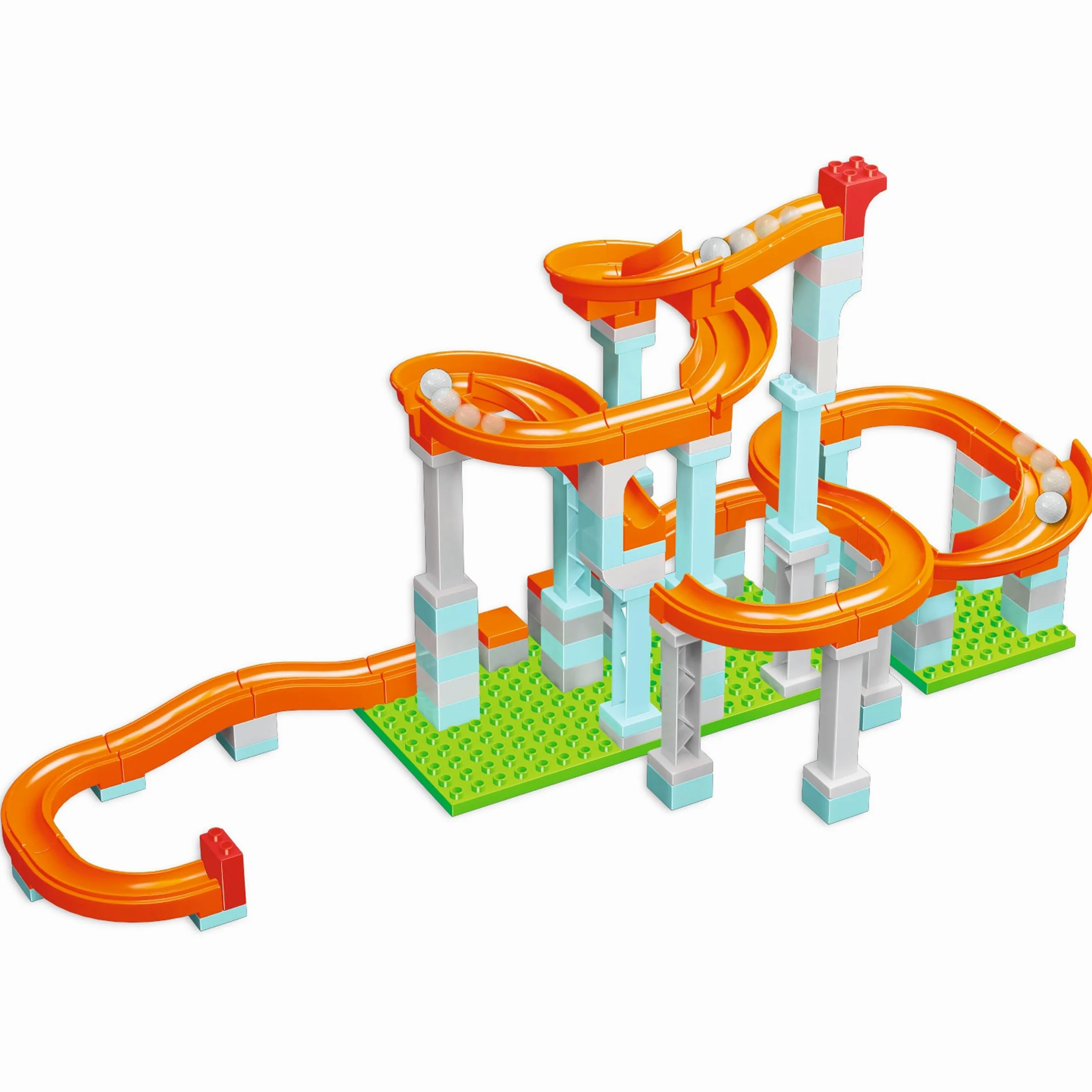 UNICO PLUS Pista per Palline, 128 Pezzi, 104114487