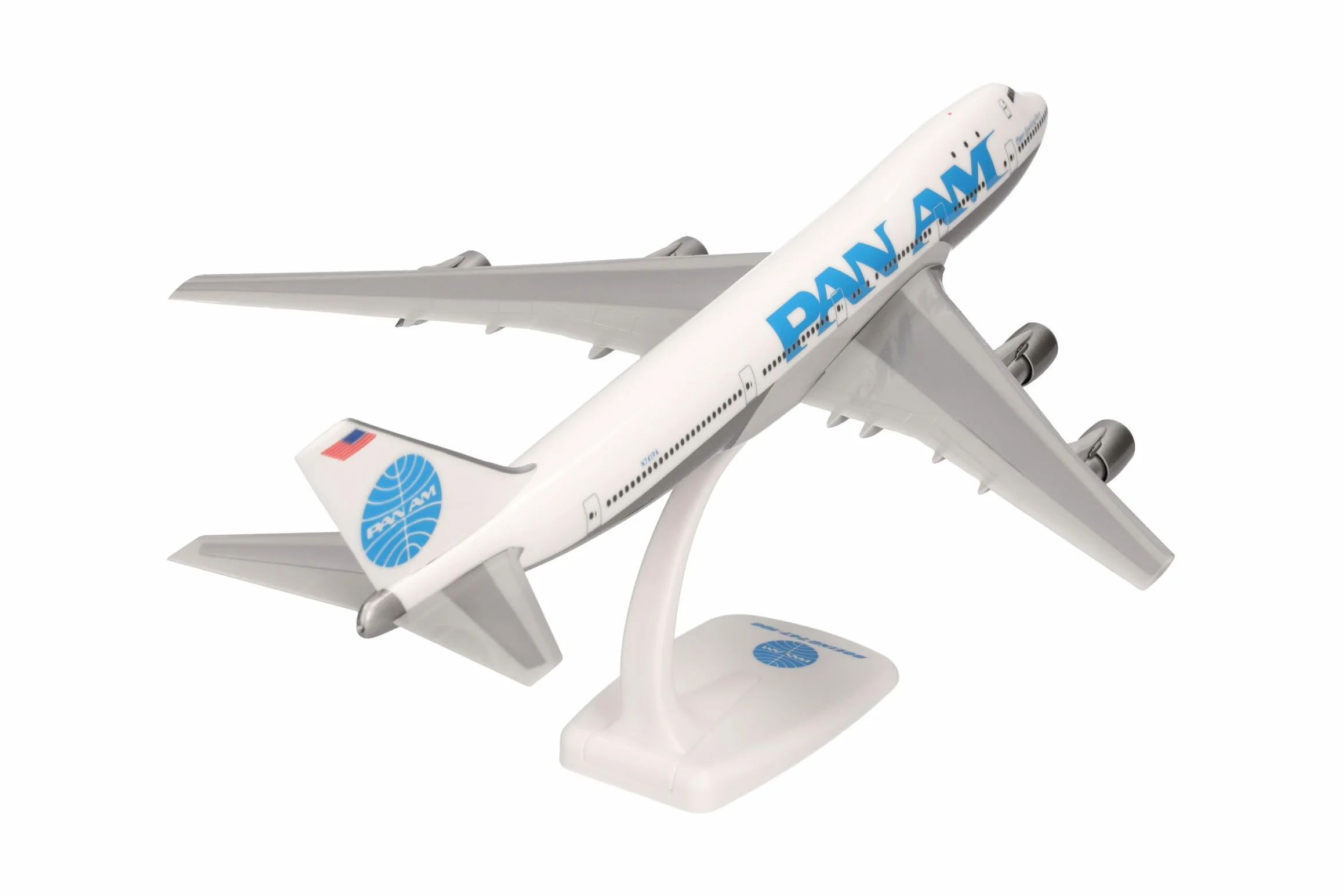 Herpa Pan Am Boeing 747-100 1:250 Snap-Fit modello aereo collezione plastica