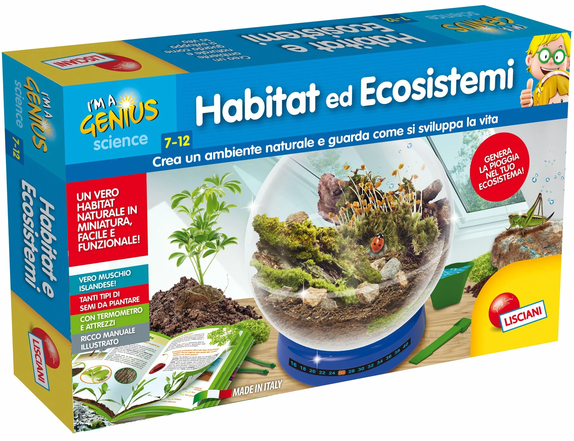 Lisciani Giochi 56330 - Piccolo Genio Habitat ed Ecosistemi