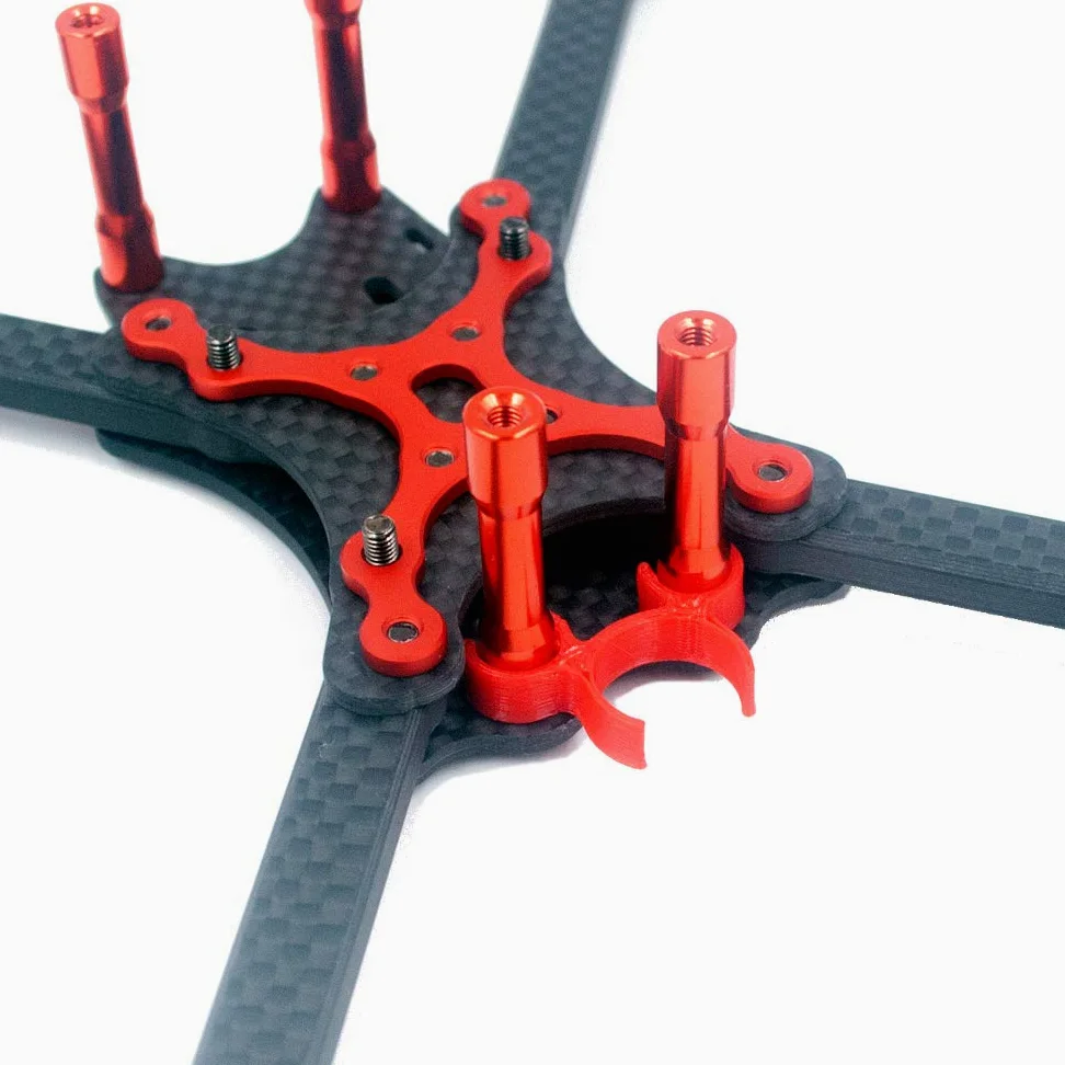 VIDOO F2 Mito GS in Fibra di Carbonio 195/220/250/275Mm Freestyle Stretch X Frame Kit per Rc FPV Racing Drone-275Mm
