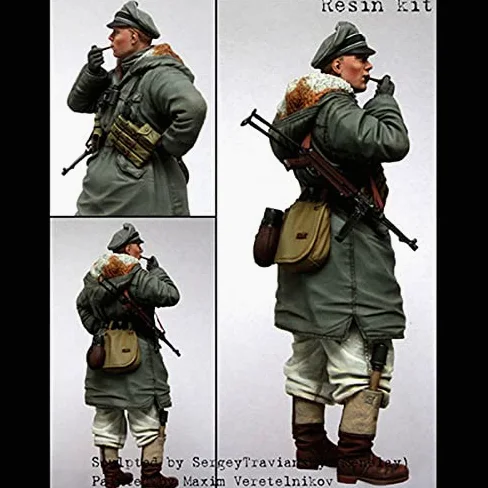 PANGCHENG 1/16 Soldati della seconda Guerra Mondiale, ww2, Soldatini in Resina GK, Tema di Guerra Militare Seconda Guerra Mondiale, Non Rivestito Nessun Colore