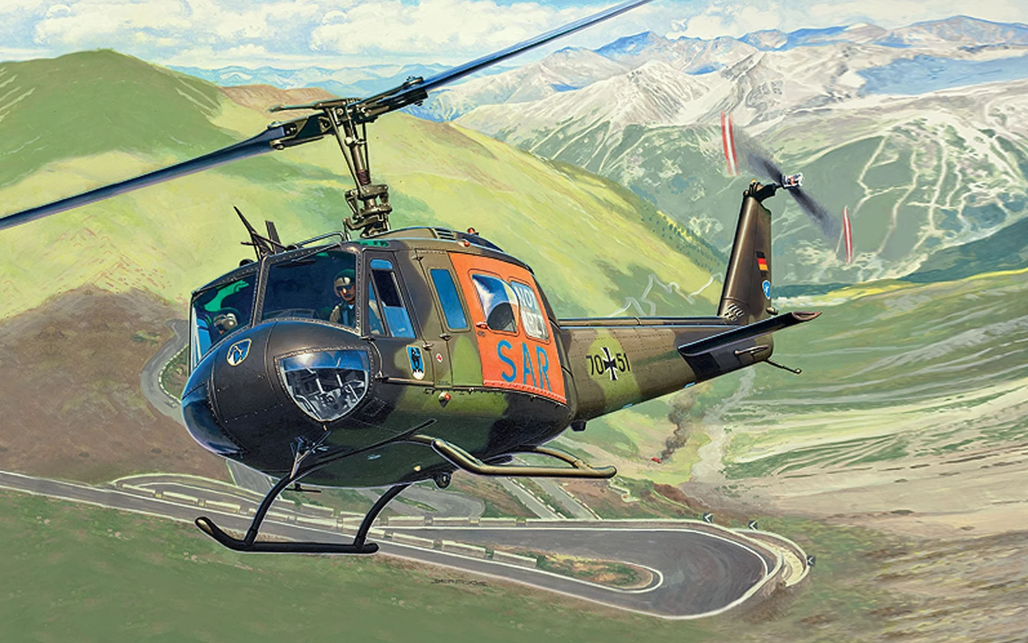 Revell Bell UH-1D Heer 1:72