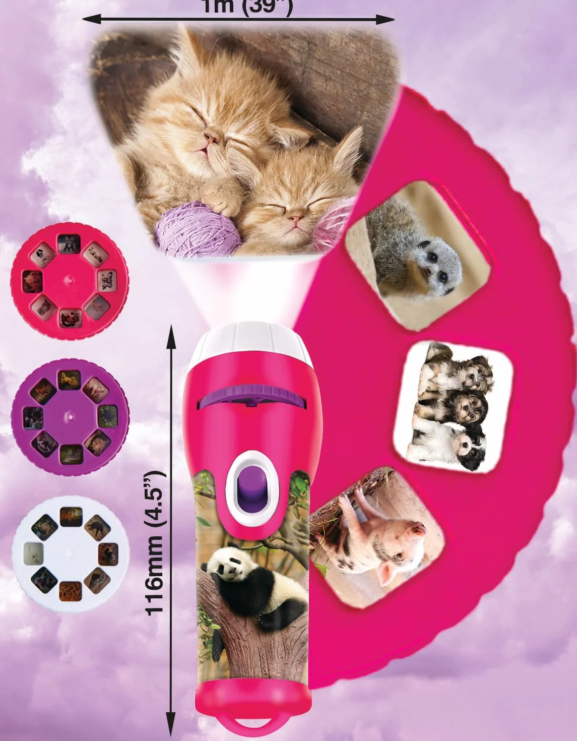Brainstorm TOYS Cute & Cuddly Torch And Projector