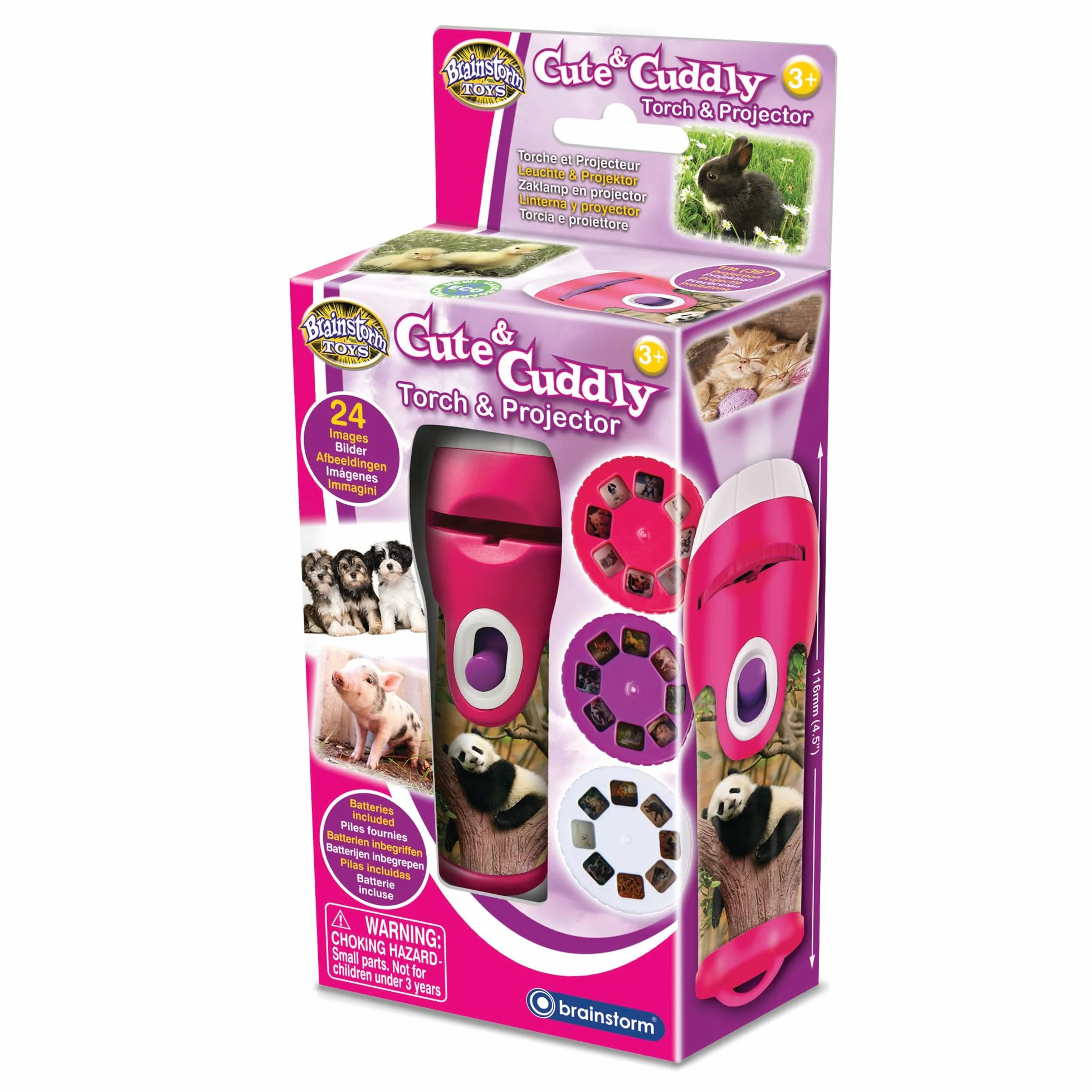 Brainstorm TOYS Cute & Cuddly Torch And Projector