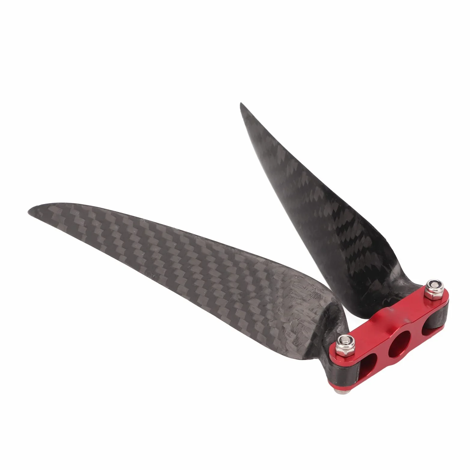 Eliche pieghevoli RC in fibra di carbonio Pale durevoli leggere ad alte prestazioni con elevata rigidità torsionale per velivoli ad ala fissa e drone 275 mm 10,8 pollici