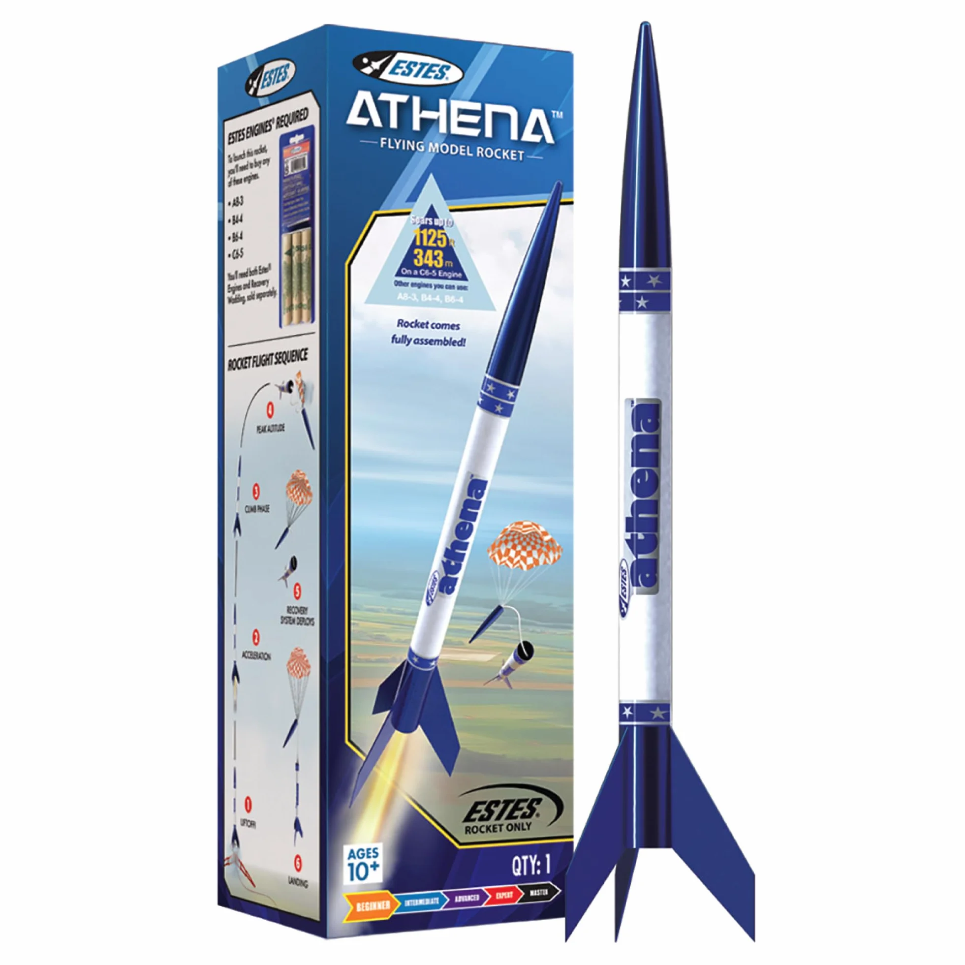 Estes 2452 Athena Modello Razzi, Marrone