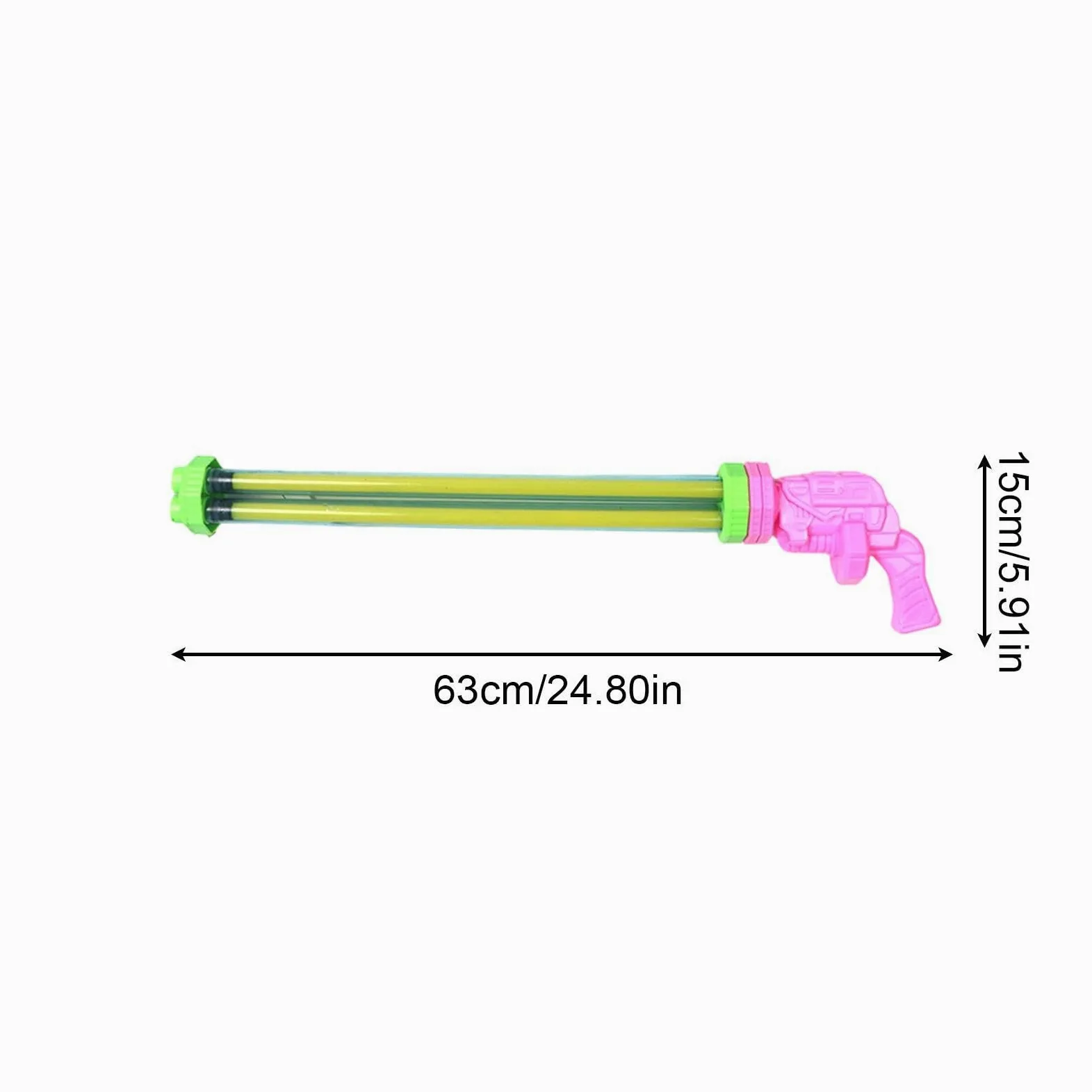 Pistola Ad Acqua Per Bambini Giocattolo Da Festa Multi-Tubo Estraibile | Giocattolo Spruzza Acqua Da Esterno Per Adulti Feste Campeggio Giardino Retro Compleanni Gite Al Lago Prato Cortile