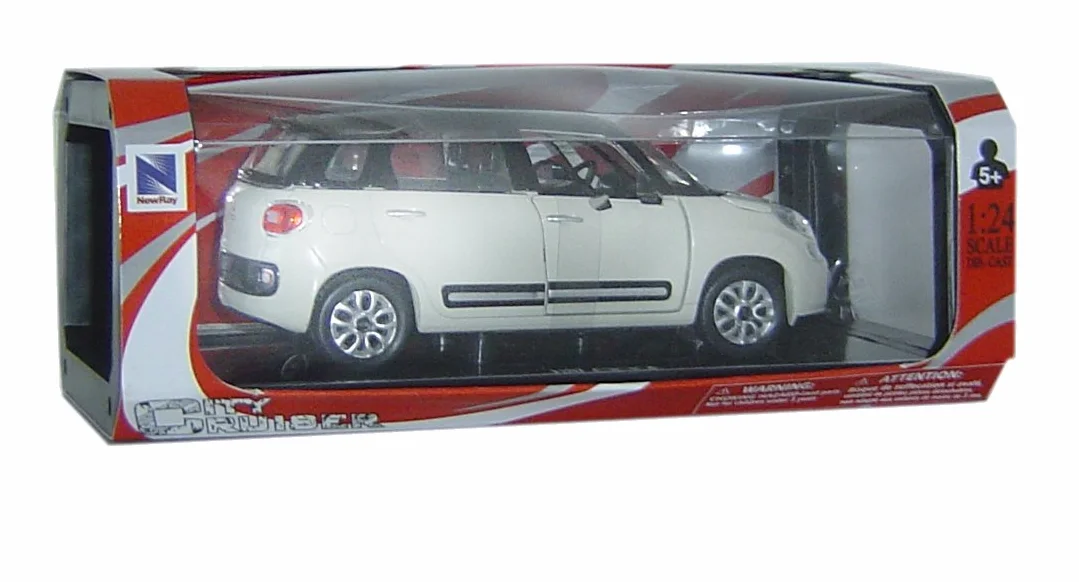 NEWRAY 71276 - Fiat 500L, Scala 1:24, Die Cast, Bianco