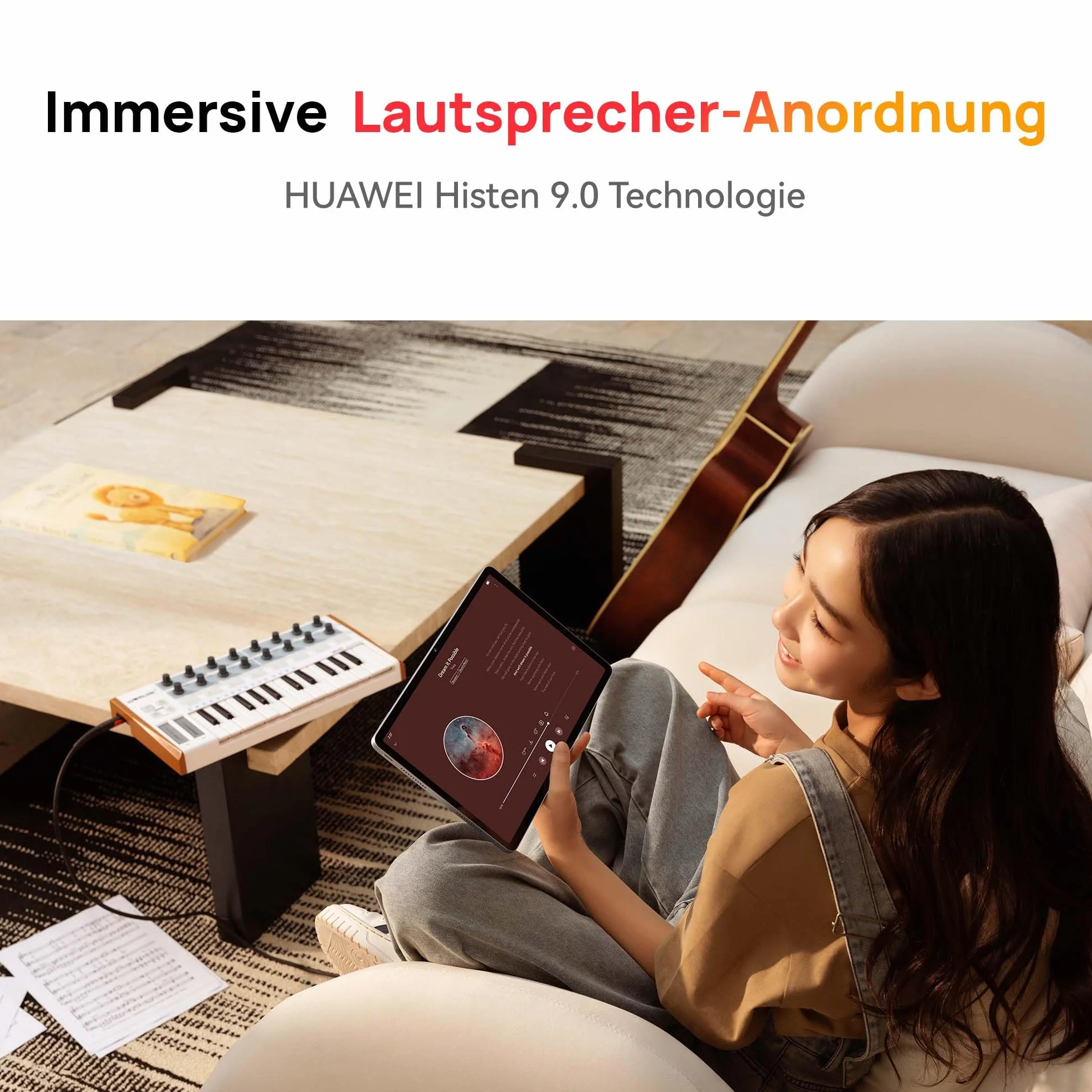 HUAWEI MatePad SE 11″ Tablet, 6 GB + 128 GB, design unibody in metallo di alta qualità, display Eye Comfort FullView, batteria 7700 mAh, altoparlante 4 vie, Wi-Fi, Bluetooth, Nebula Gray