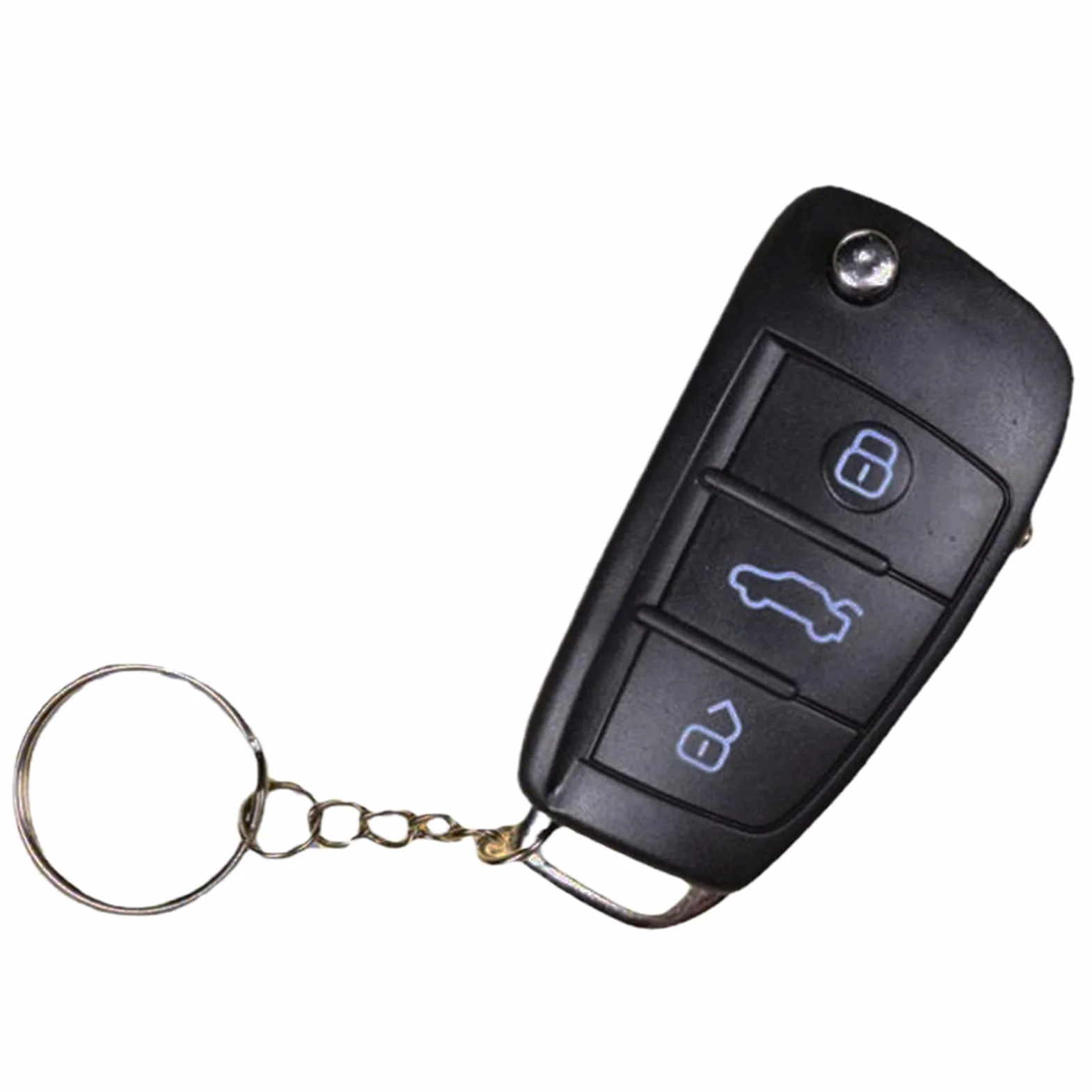 Prank Key FOB, Safe Electric Shock Trick Novelty Gag, Realistic Car Key Design Funny Joke, Instant Light Up Feature Simple Activation, Stress Relief Office Desk Toys, Portable Humor Accessory