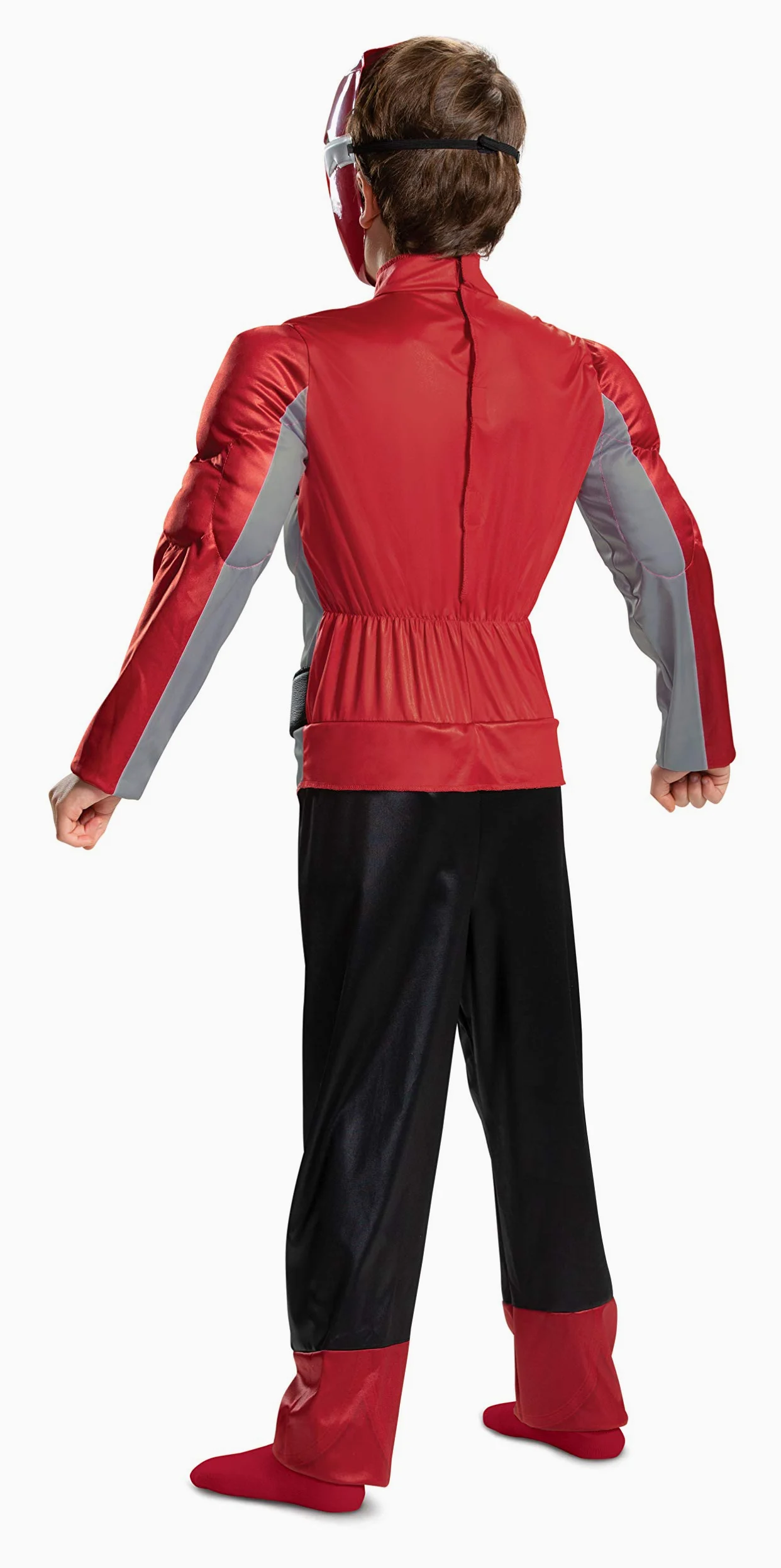 Disguise Red Ranger Beast Morpher Boys' Muscle Costume