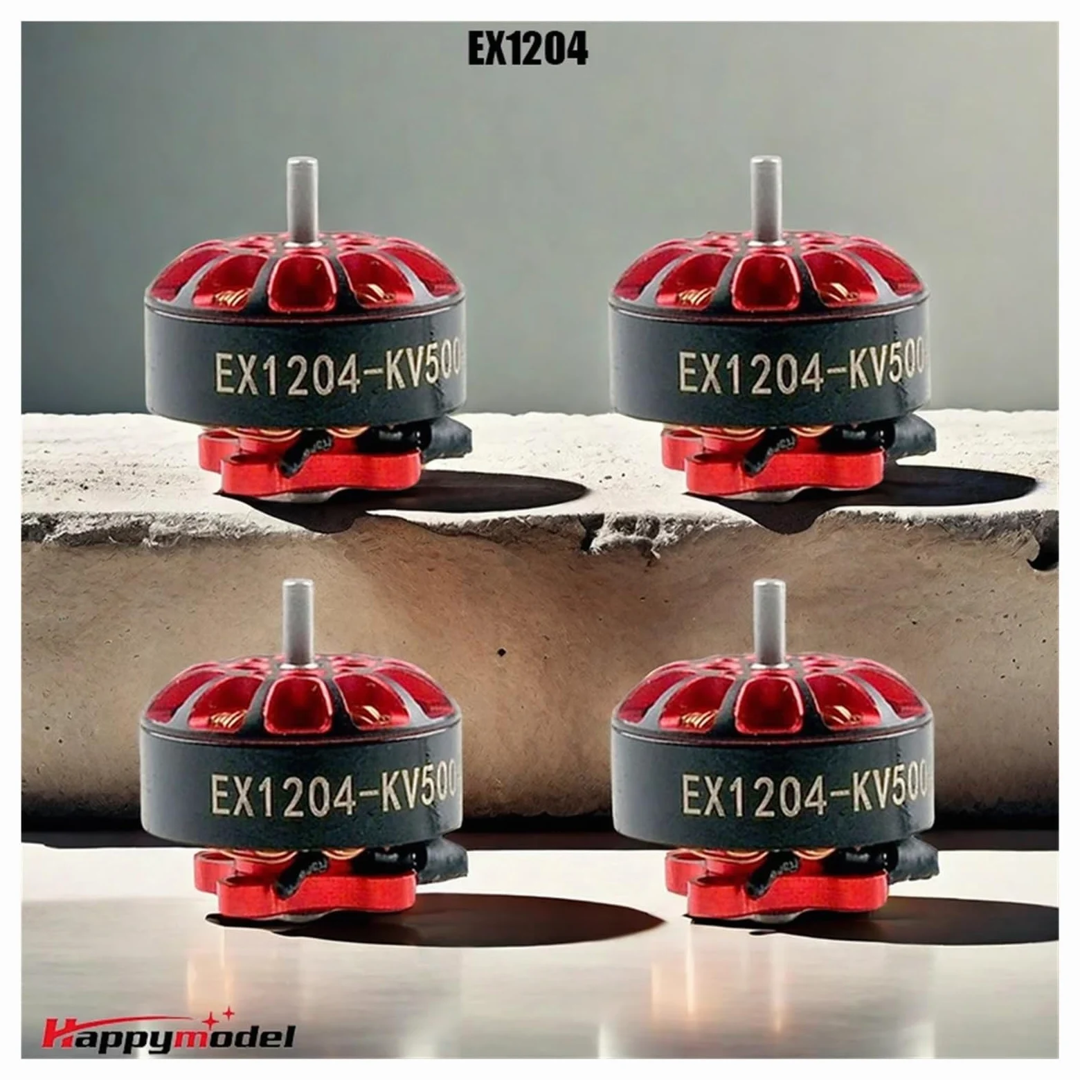 Motore Brushless EX1204 5000KV 6500KV 2-4S per RC FPV Drone Cinewhoop | Ultraleggero 5,9g, statore 12mm, alta efficienza, silenzioso per eliche 3 pollici(1PCS 5000KV)