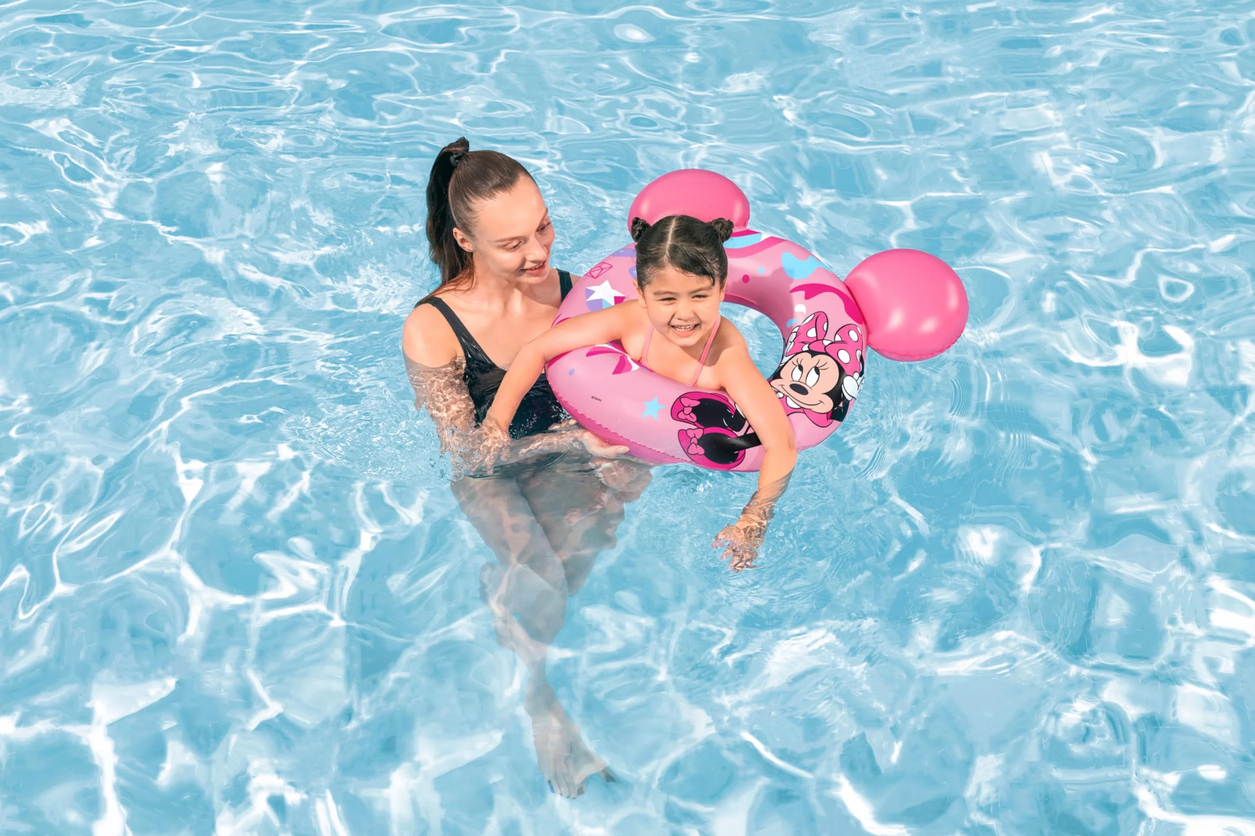 Bestway 9102N Salvagente Disney Splash Pal con orecchie, 3-6 anni