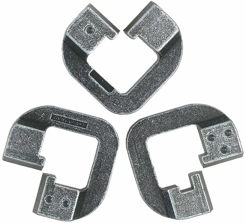 Rompicapo in Metallo Catena 3D Puzzle Livello Difficoltà Avanzato