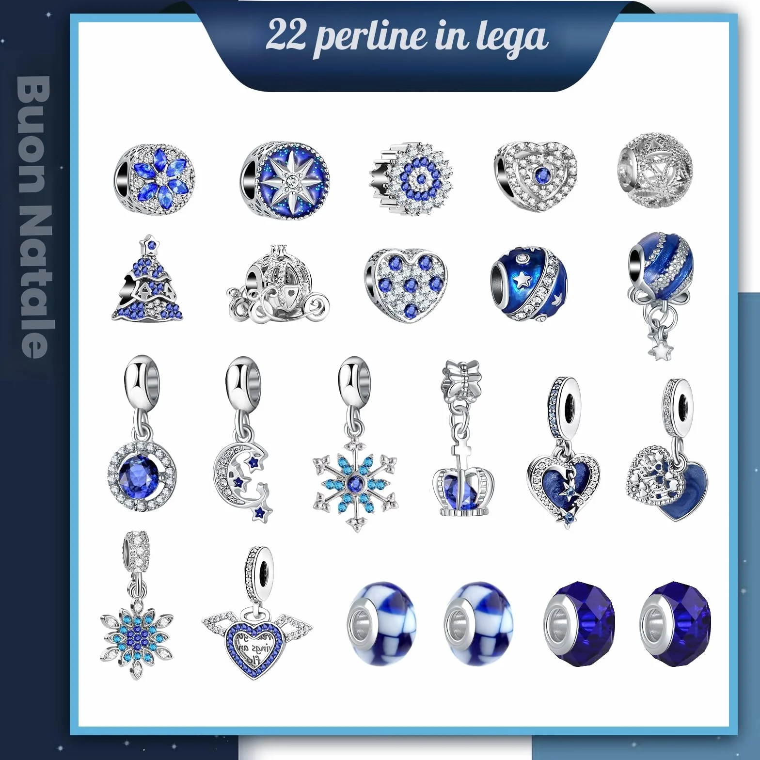 Calendario Avvento Gioielli 2026 Bambina Donna, Calendario Avvento Bracciale Bambini Kinder Fai da Te, Braccialetti Regalini Sorprese Regalo di Natale per Ragazza Donna