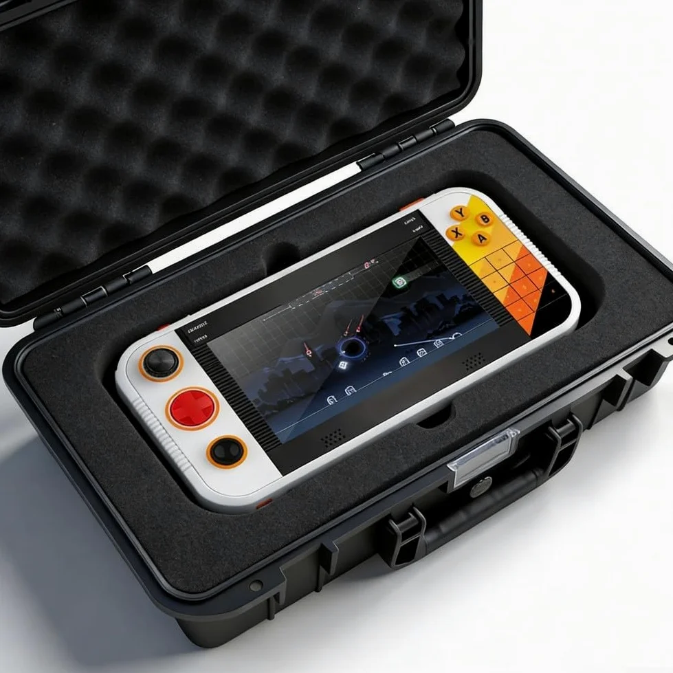 Scatola di immagazzinaggio per Gamestation Go Accessori Storage Box per | Materiale ABS ad alto impatto, per esterni robusti, resistente alle cadute, protegge la console dagli urti
