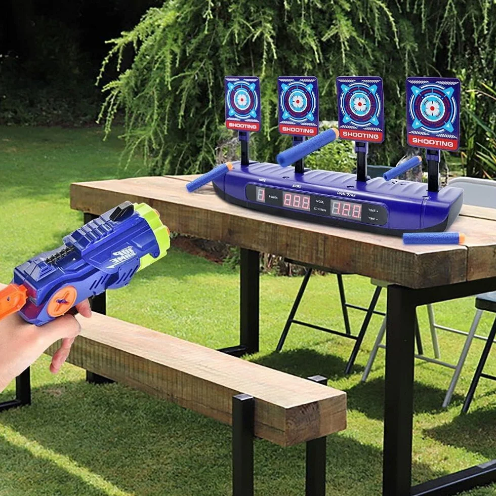 Bersaglio per Nervo Intelligente Automatico con Effetto Sonoro per Pistole Nerf N-Strike Elite/Mega/Rivale