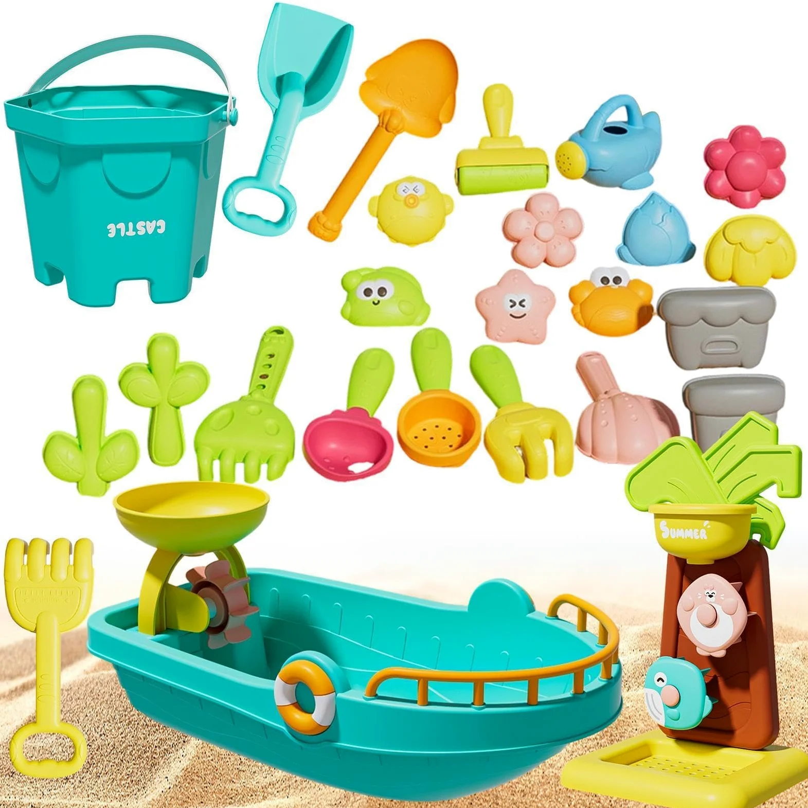 Giocattoli da Spiaggia ai Bambini Divertente Strumento di Scavo ed | Giochi da Spiaggia adatto soprattutto per esterno, piscina, acqua, nuoto, immersioni, vacanze estive,