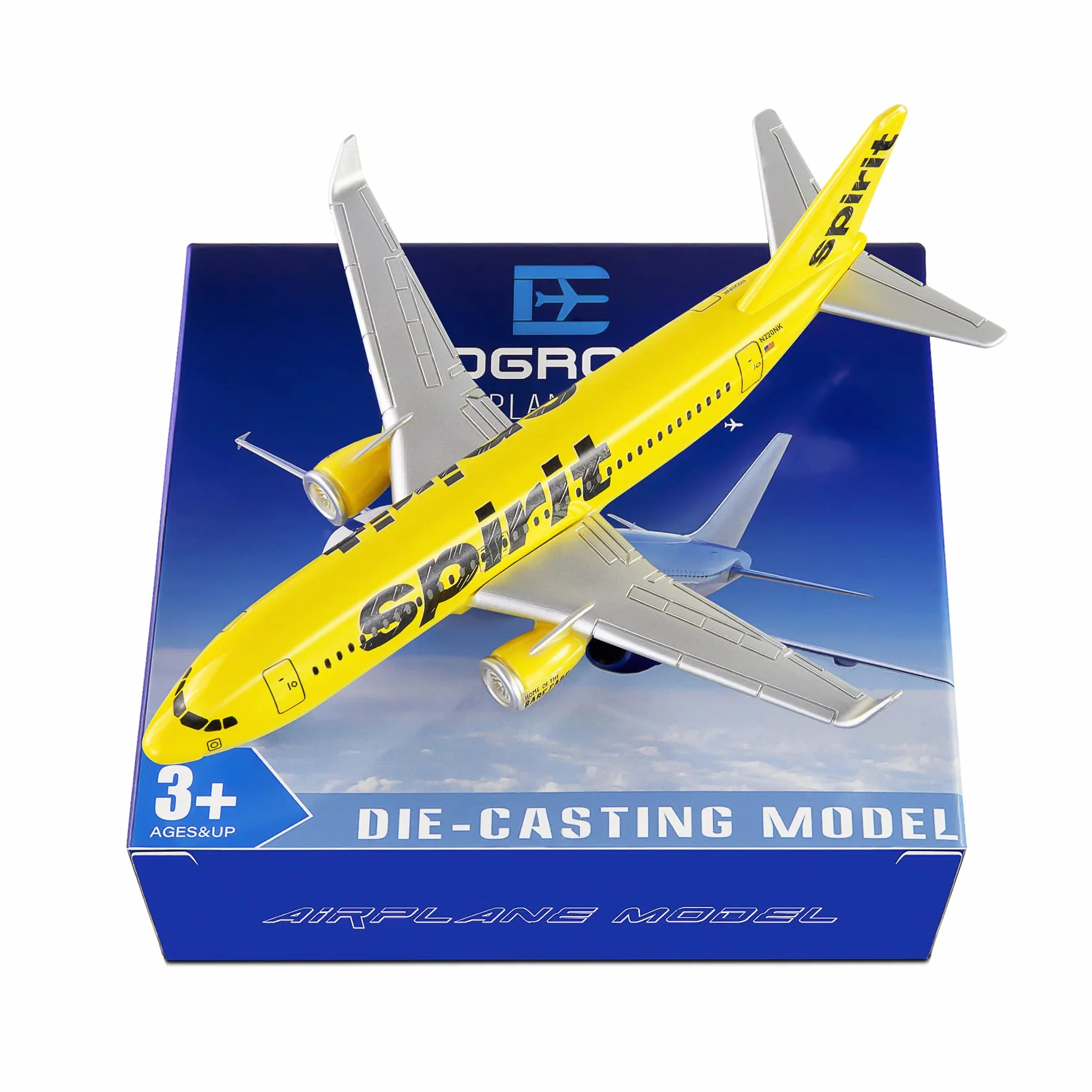 Spirit Modello di aereo aeroplano per collezione regali
