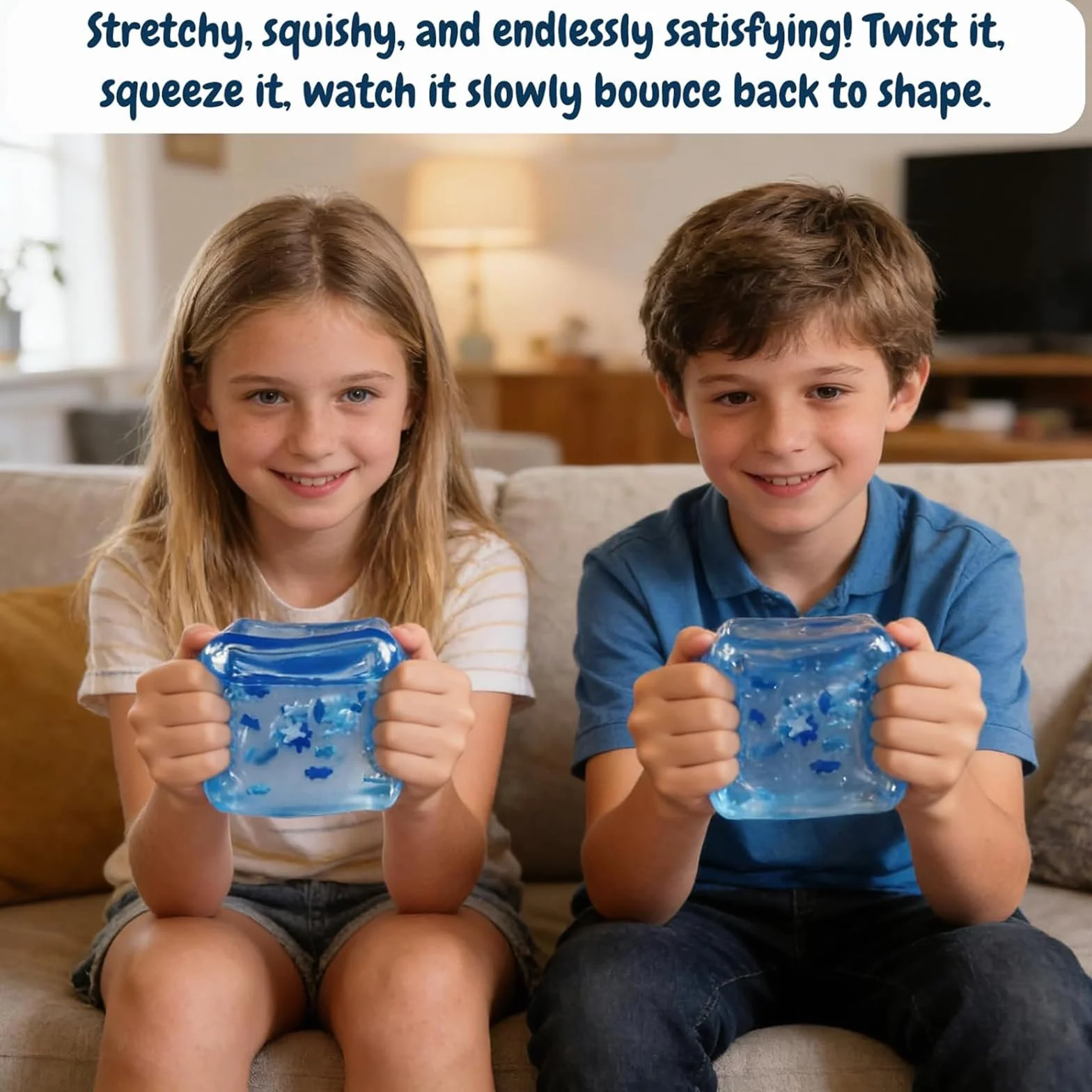 ZVD Forme Antistress a Cubo di Ghiaccio e Fiocco di Neve, Cubi Spremibili Sensoriali per Bambini e Adulti, Antistress Adulti Morbido, Perfetti per Alleviare Stress Ansia e Tensione (2PCS)