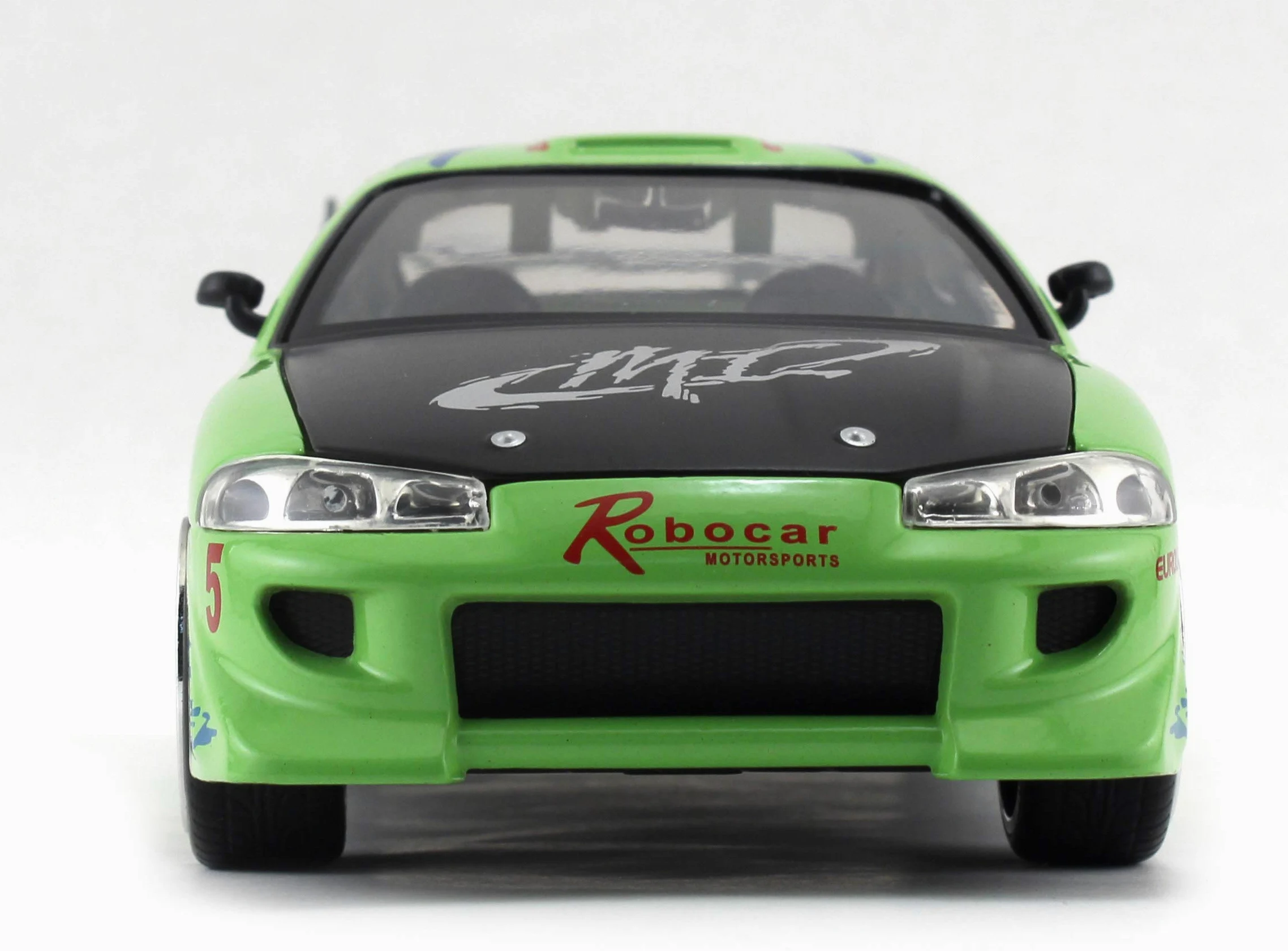 Jada Fast And The Furious Fast and Furious Mitsubishi Eclipse Del 1995, 253203007, +8 Anni, Funzionamento A Ruota Libera, Parti Apribili, Multicolore