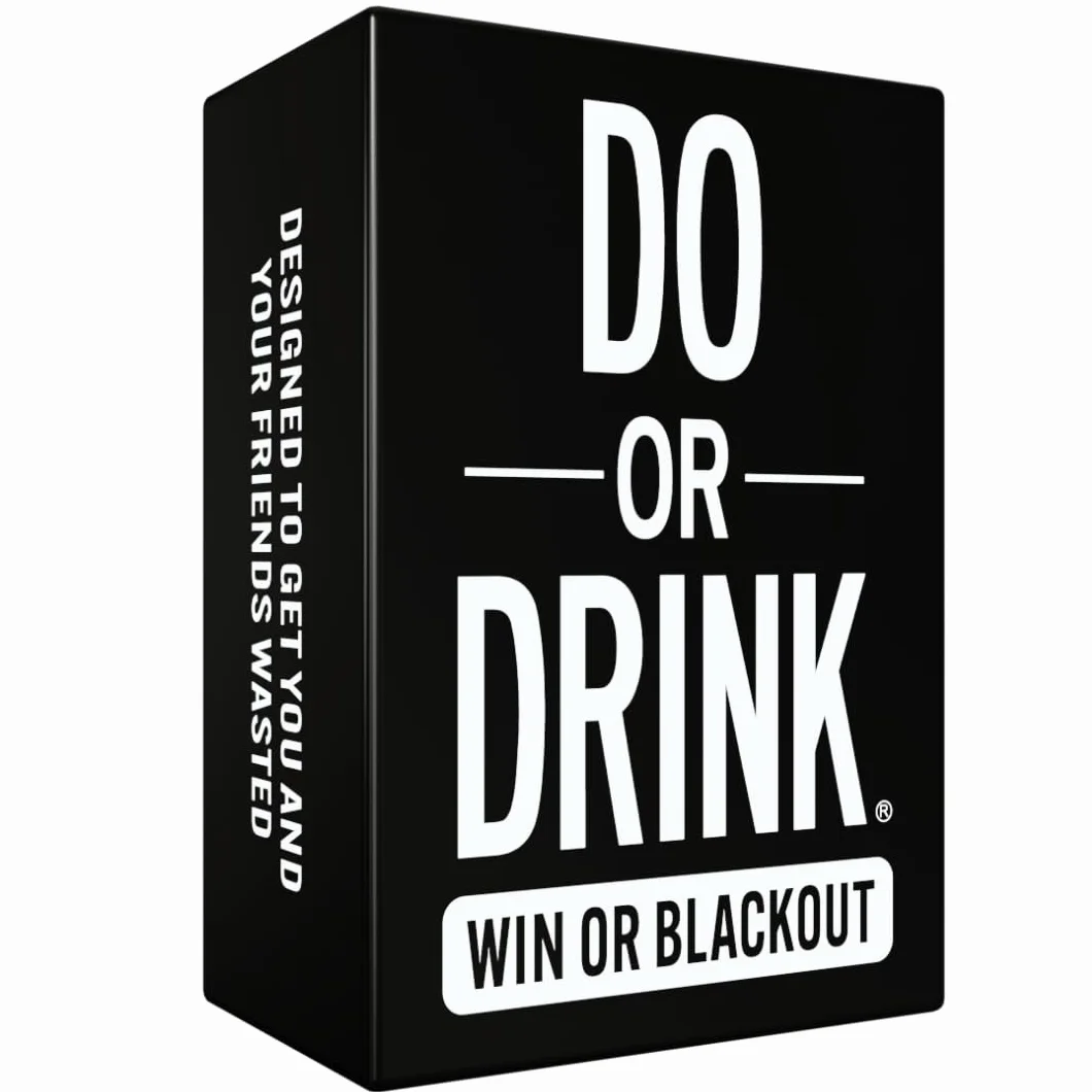 Do or Drink – Gochi Per Bere Edizione Inglese - Giochi di carte per adulti –Feste per adulti divertenti e sporche – Obbligo o bevi per università, campeggio, compleanni o pre festa