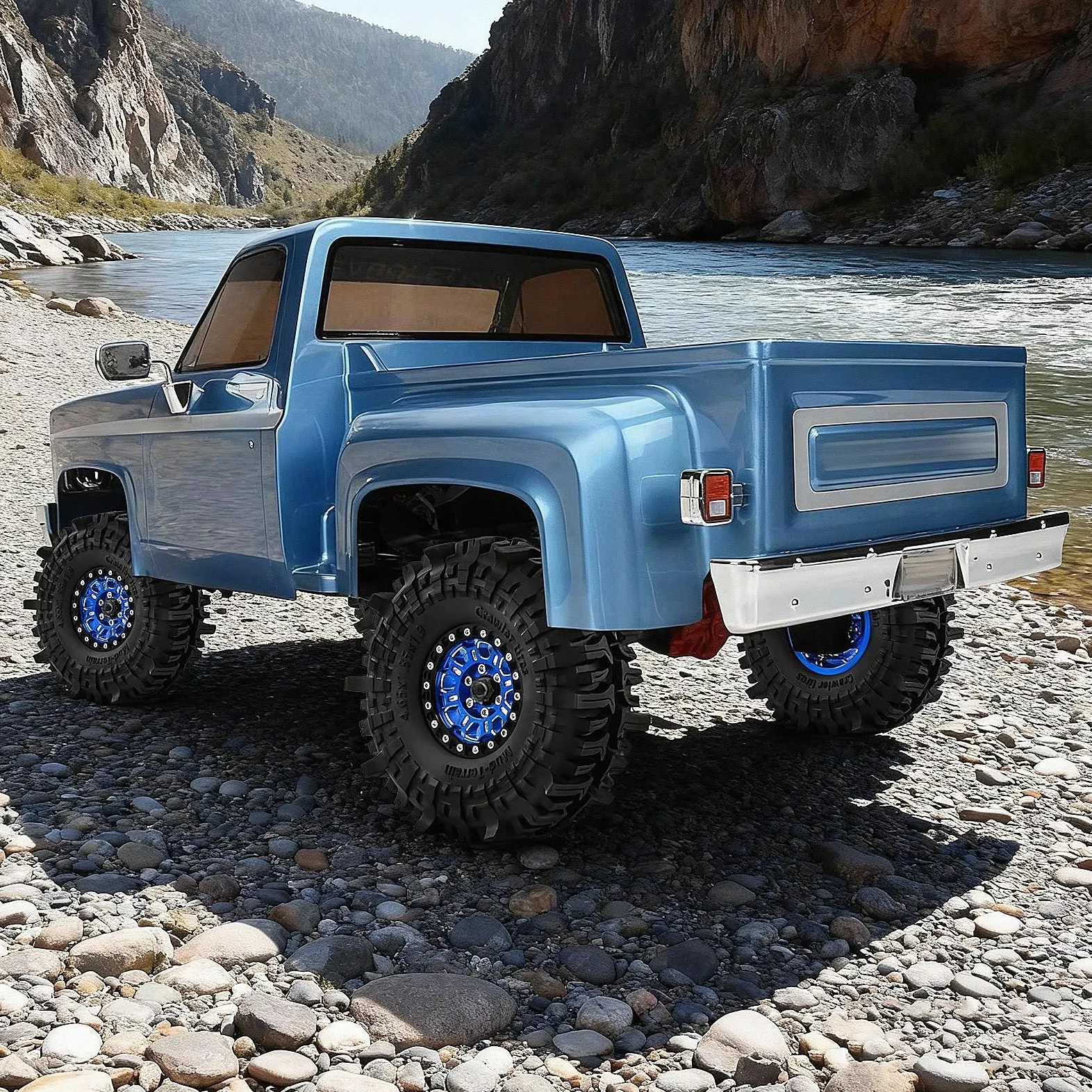 Per Axial Per SCX10 Per Traxxas Per TRX4 CrossRC Per Enduro Per Redcat Per WPL D90 1/10 RC Parti Automobili 1.9 Pollici 118mm Fango Pneumatici Fuoristrada Ricambi Modellini RC