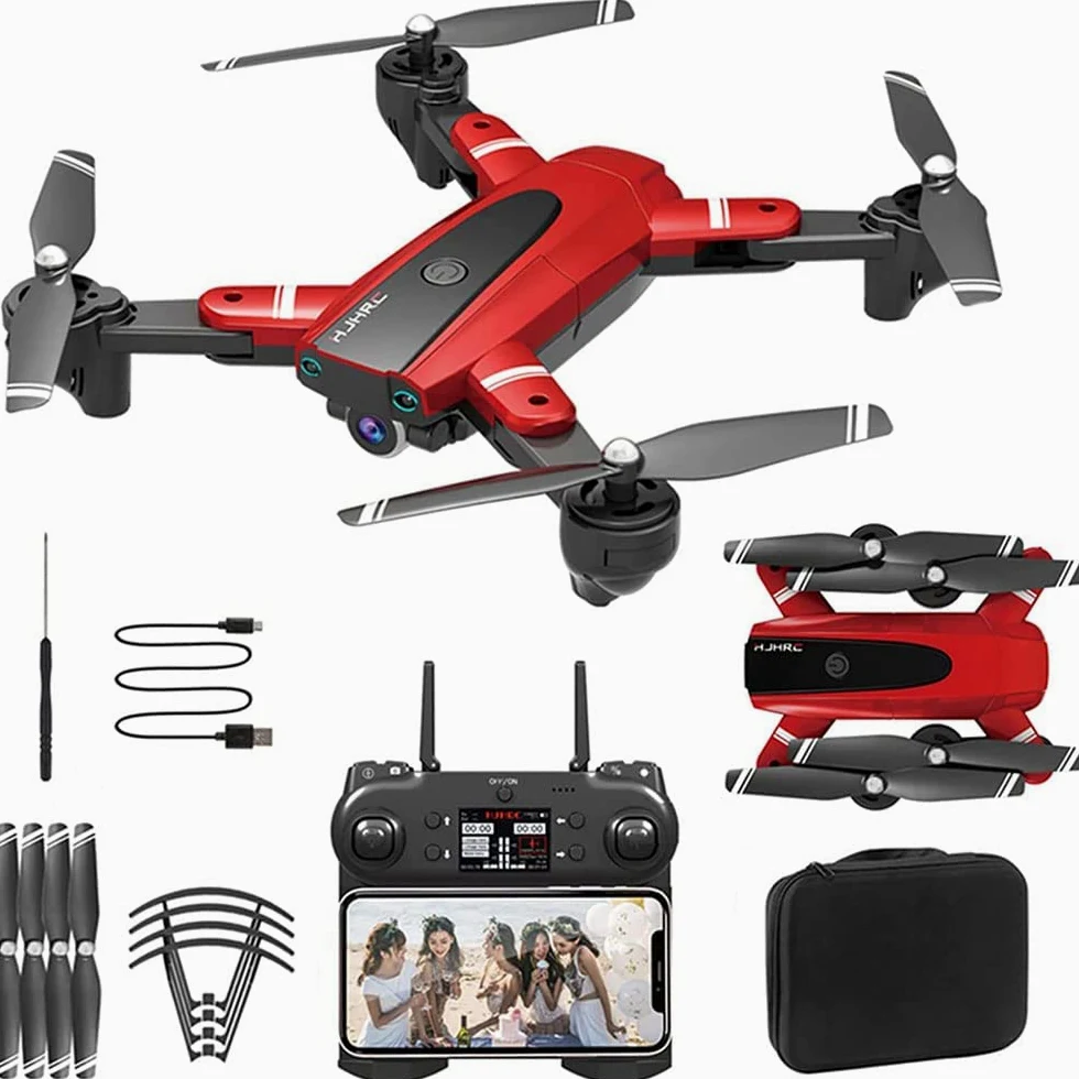 GUYANA Drone per Bambini con Telecamera 4K HD FPV Giocattoli telecomandati Regali per Ragazzi e Ragazze con Mantenimento dell'altitudine, modalità Senza Testa, Regolazione della velocità