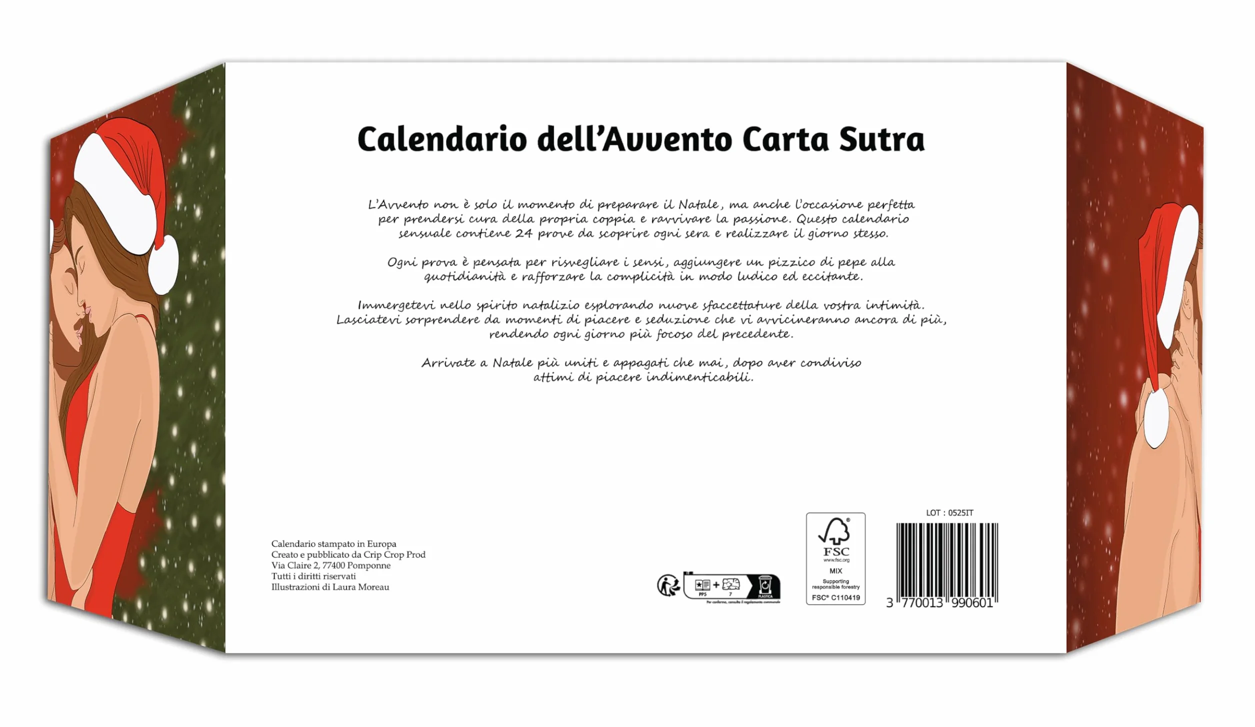 Calendario dell’Avvento Coppia 2025 – Idea Regalo Uomo e Donna – 24 sfide per ravvivare la vostra relazione prima di Natale – San Valentino 2026 – Formato A4