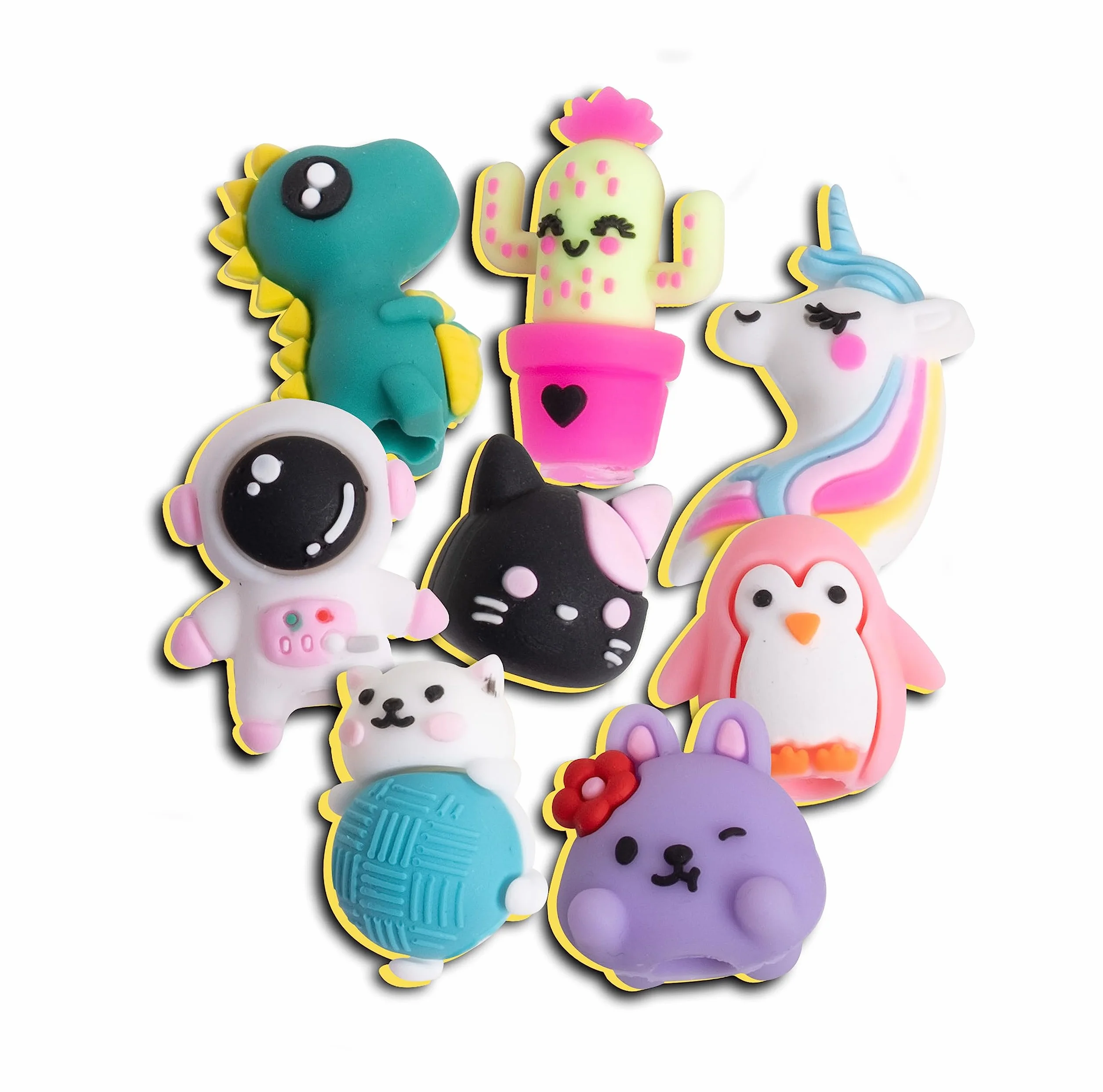 Clementoni Laboratorio delle Penne Personalizzate, Kit Creativo per Bambini 6+ Anni, 50+ Accessori